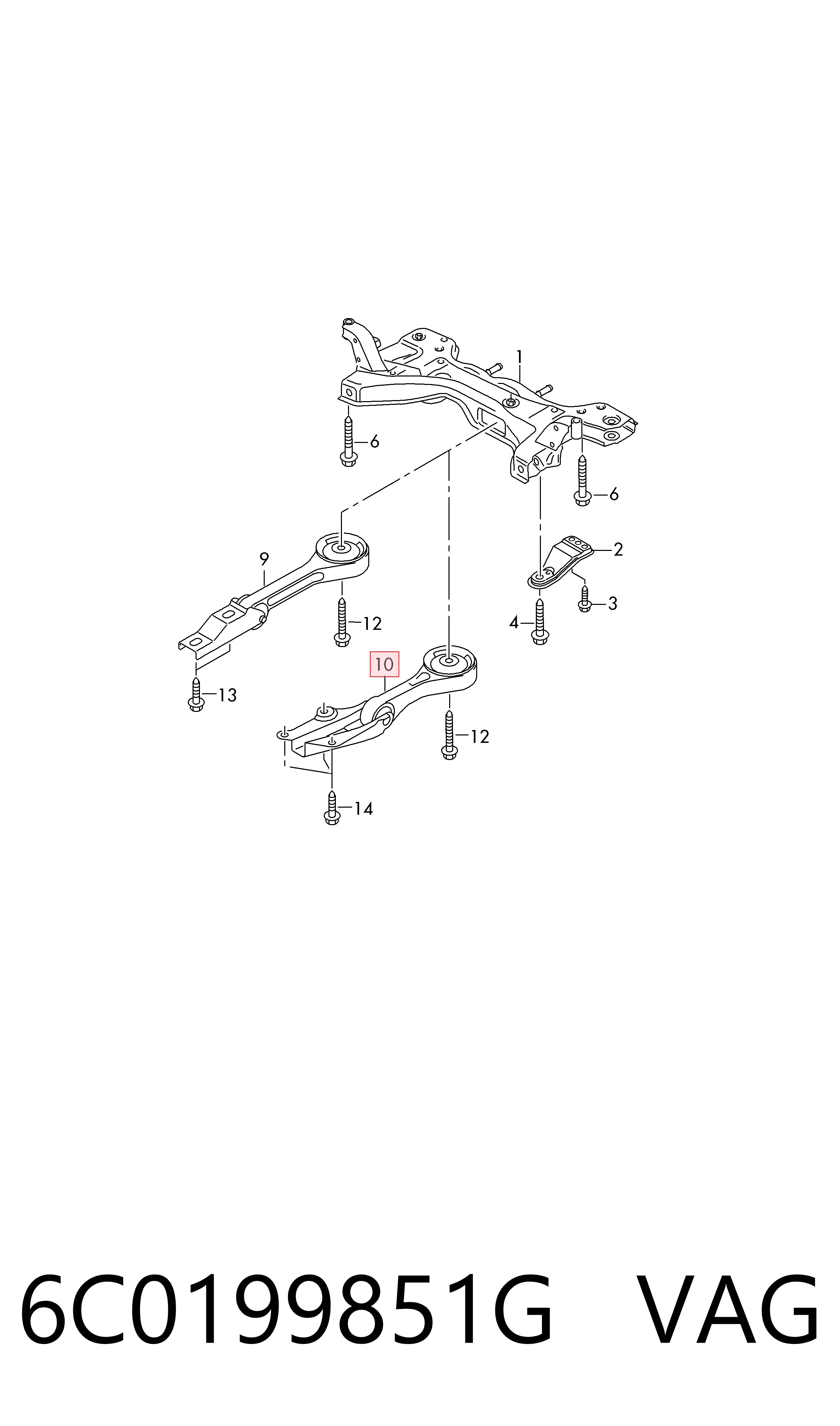 Подушка трансмісії (опора коробки передач) Seat Ibiza IV хетчбек (6J5, 6P1) (2008 - 2017) ціна, від 31.96 USD