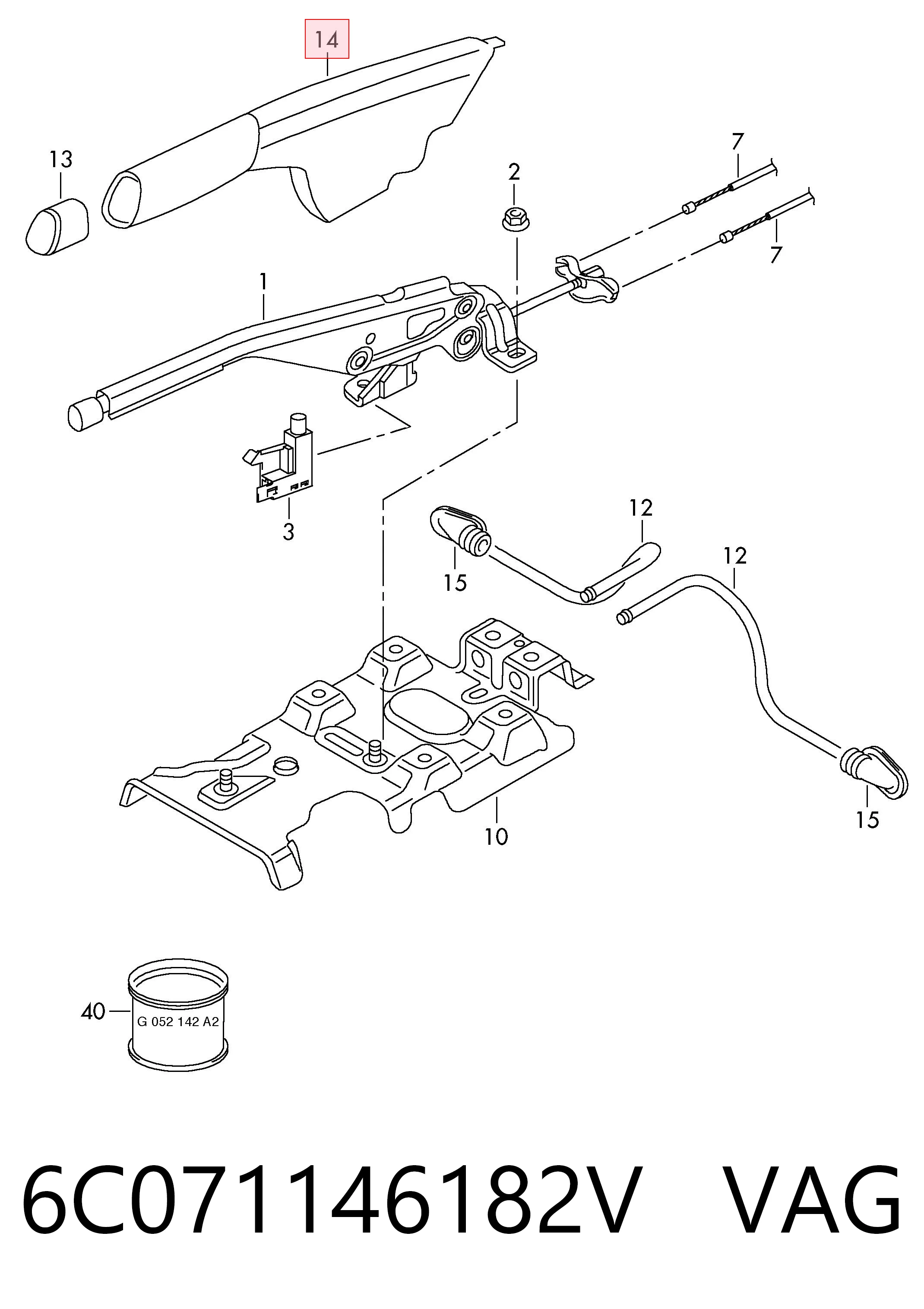 6C071146182V VAG 