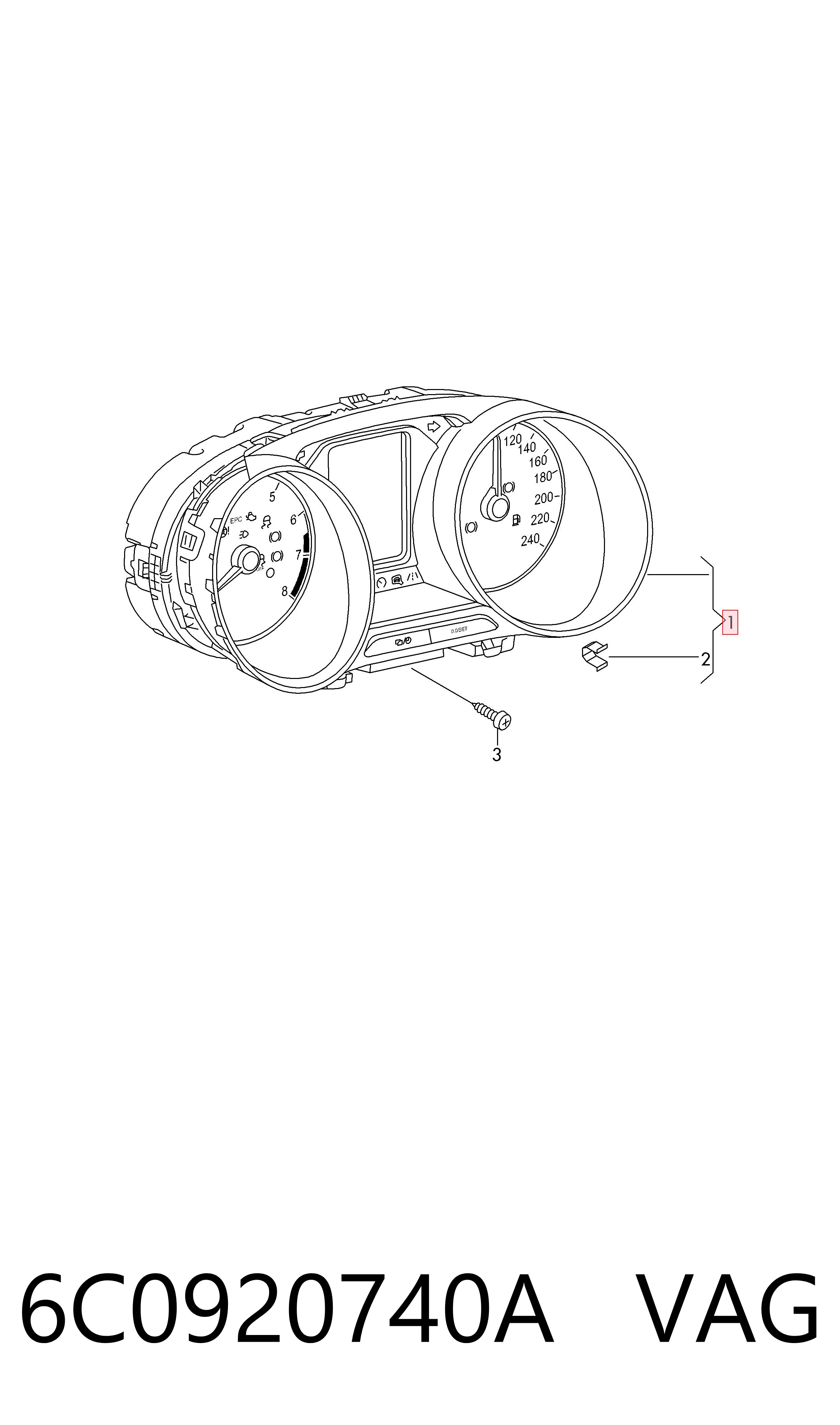 6C0920740A VAG