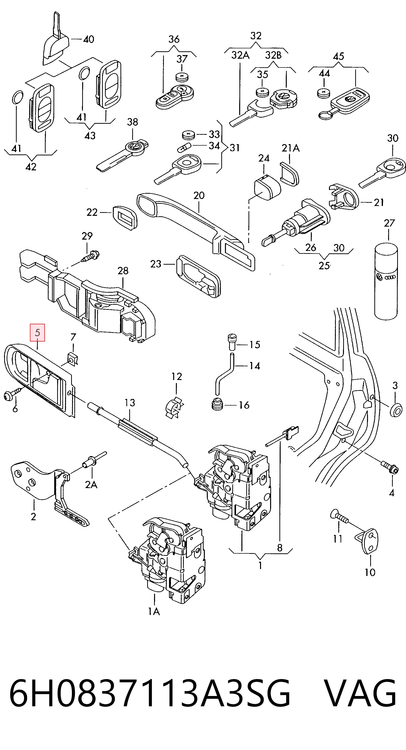 6H0837113A3SG VAG