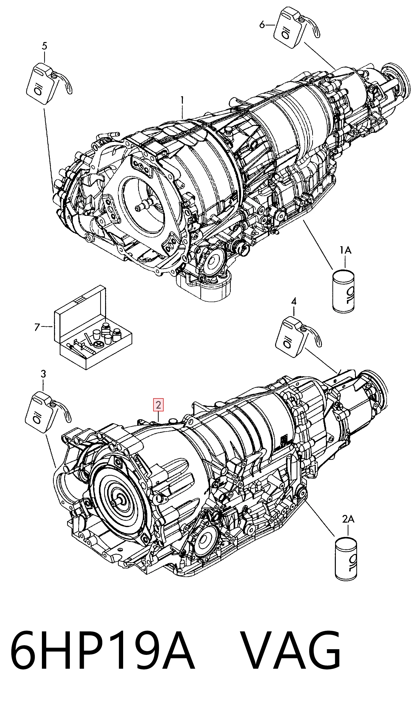 Коробка передач автомат Audi A6 C6 седан (4F2) (2004 - 2011) ціна, від 443.42 USD