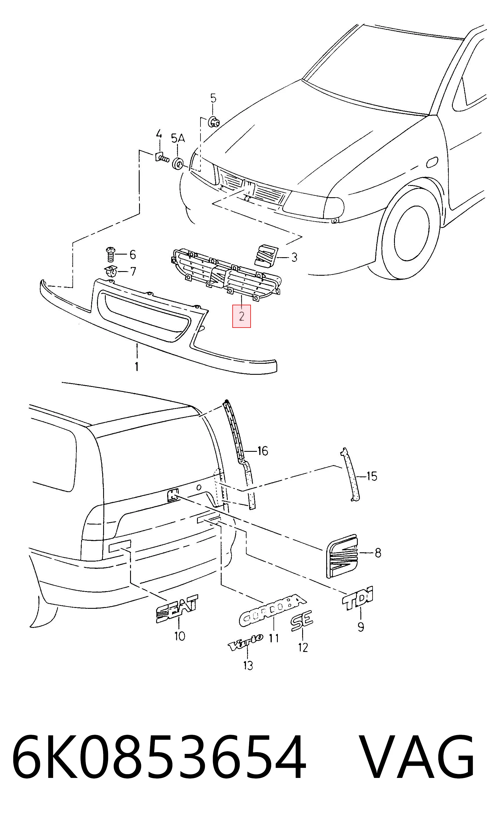 Купити Крило переднє ліве Renault Clio II BB, CB