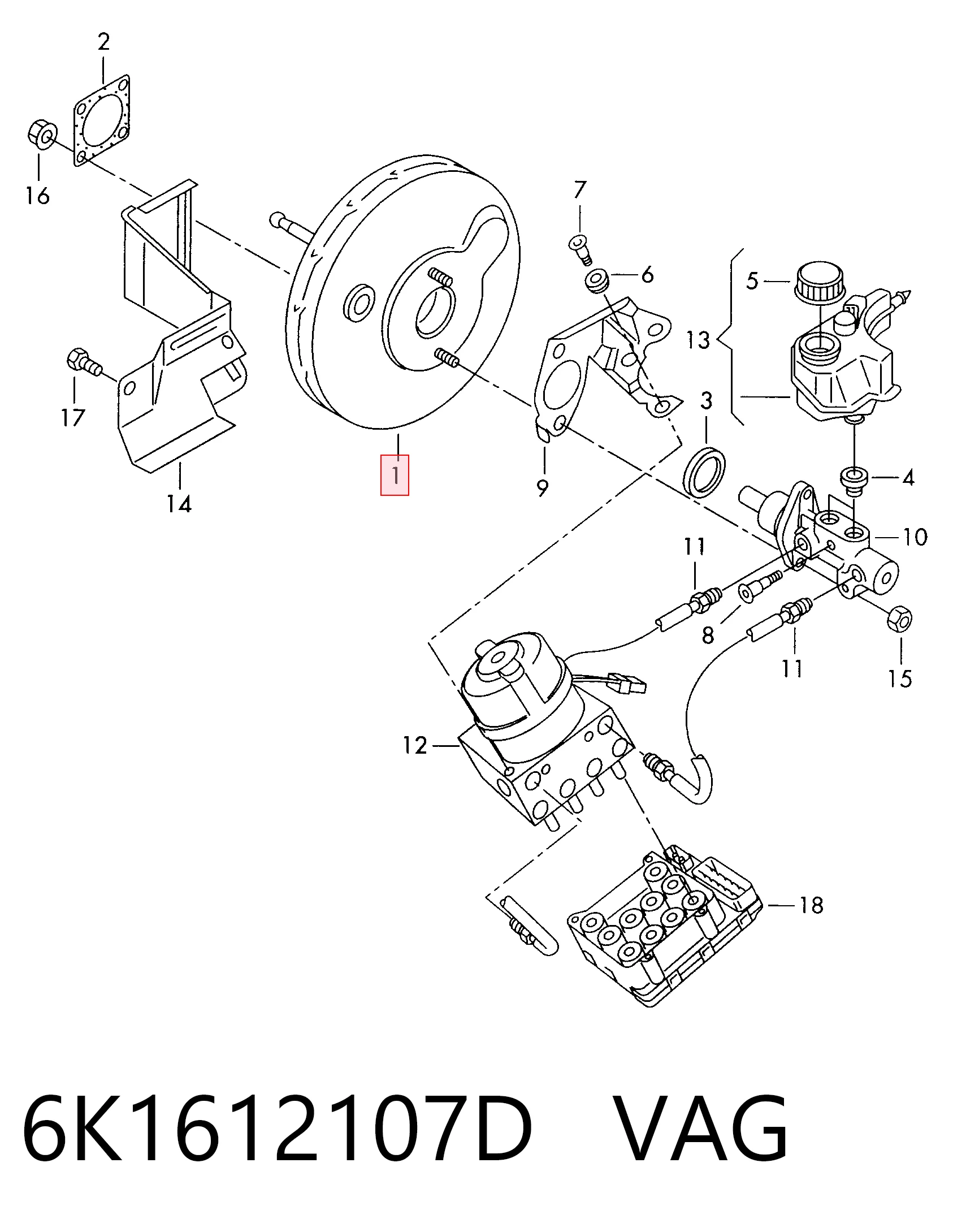 Вакуумника Seat Inca фургон (6K9) (1995 - 2003) ціна, від 56.69 USD