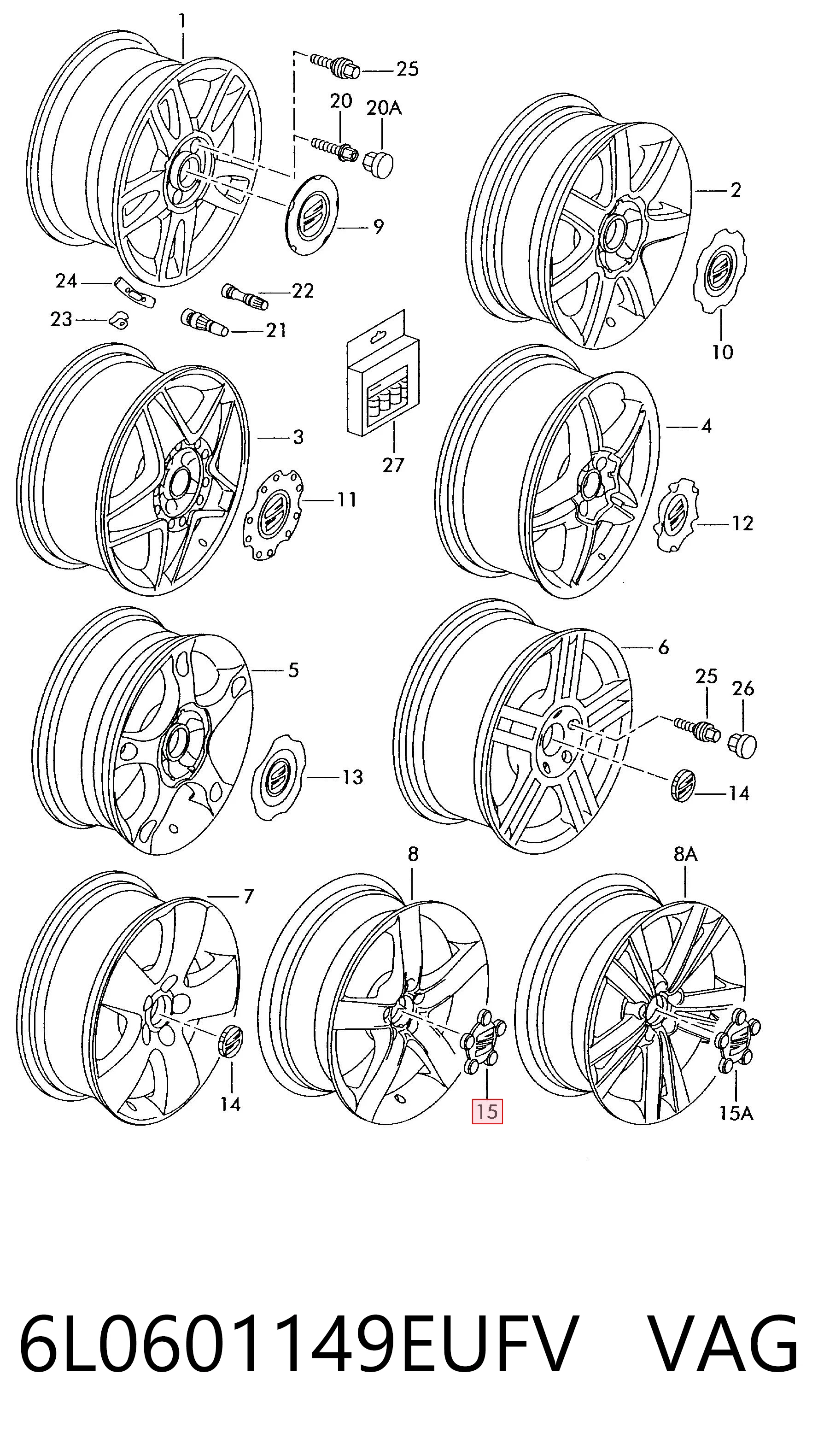 6L0601149EUFV VAG