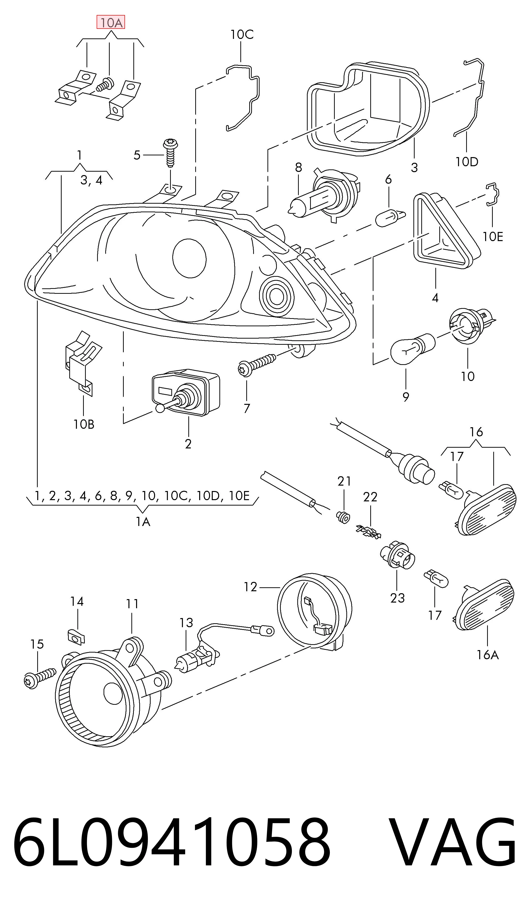 6L0941058 VAG