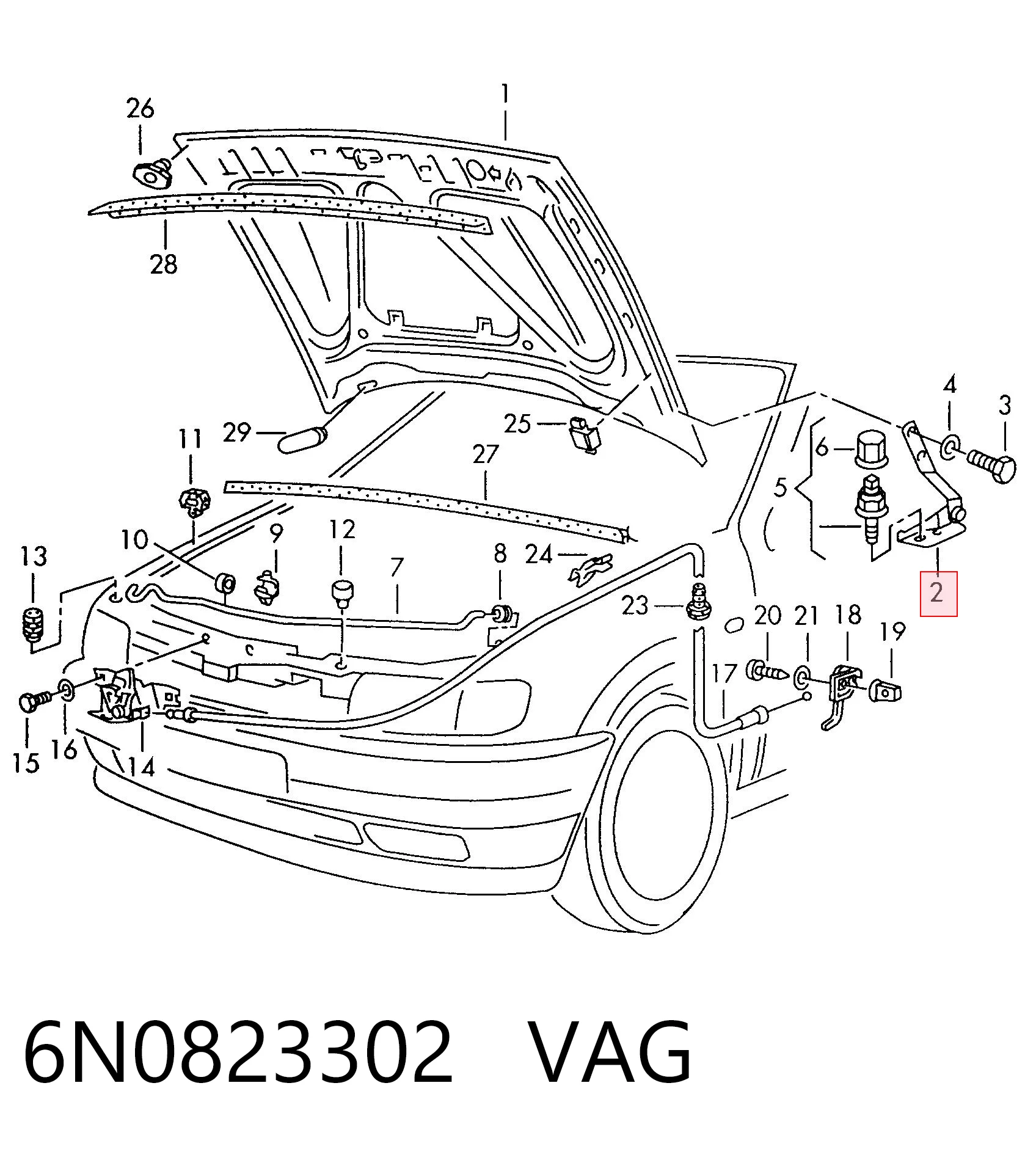 6N0823302 VAG