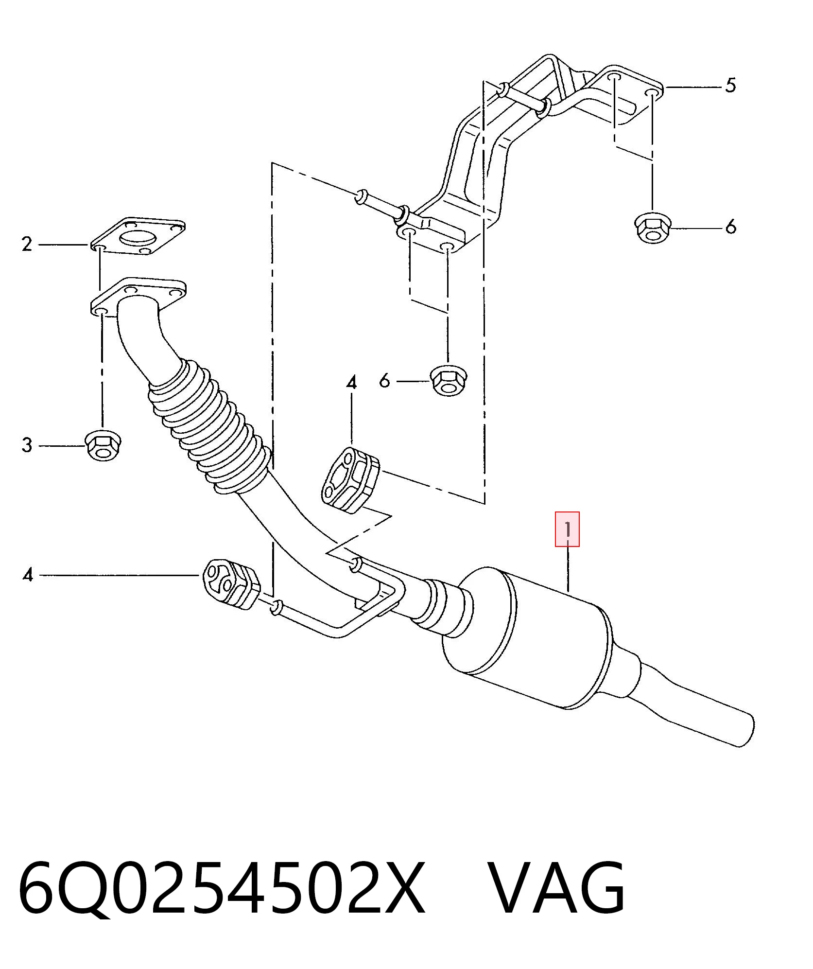 6Q0254502X VAG