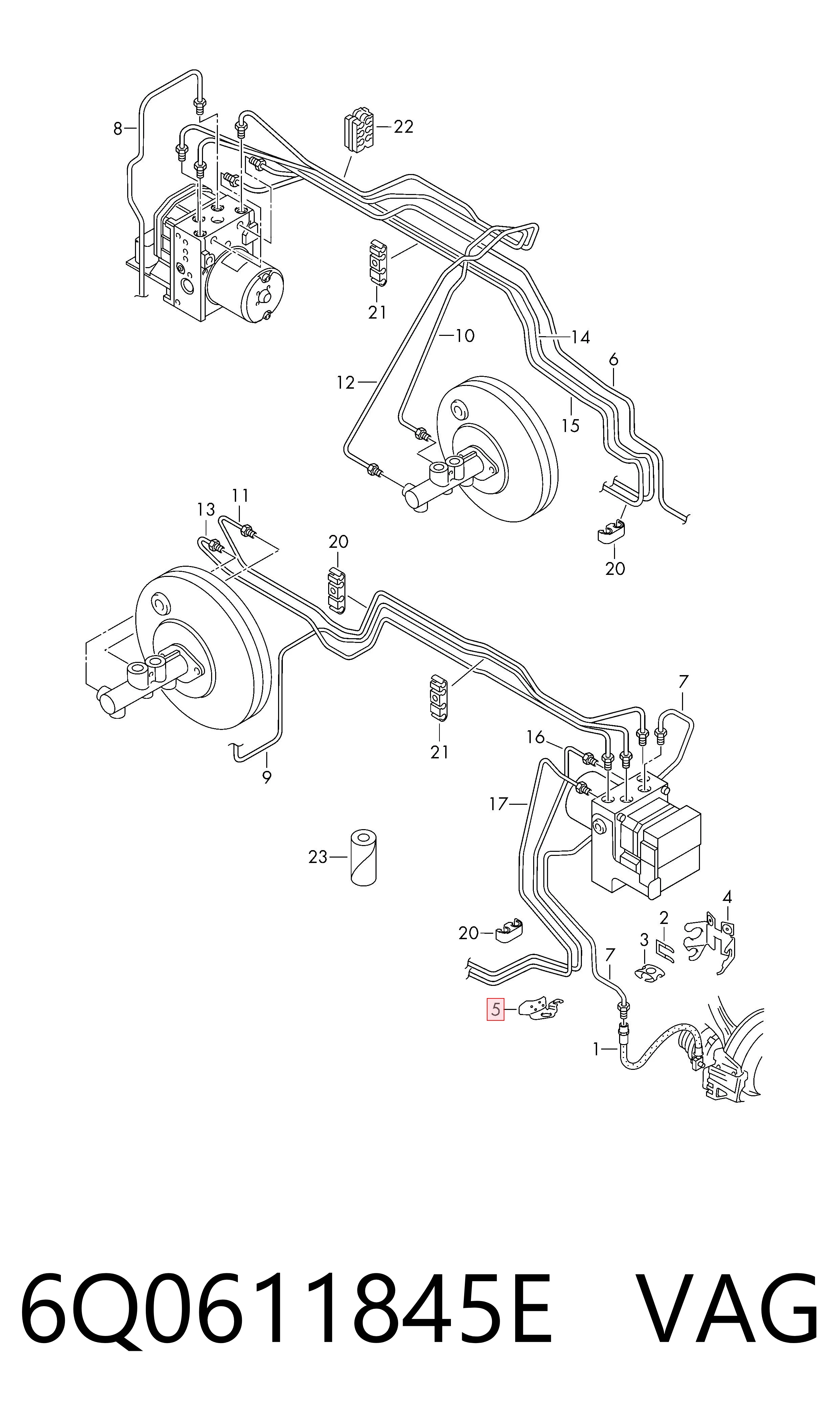 Купити 6Q0611845E VAG 