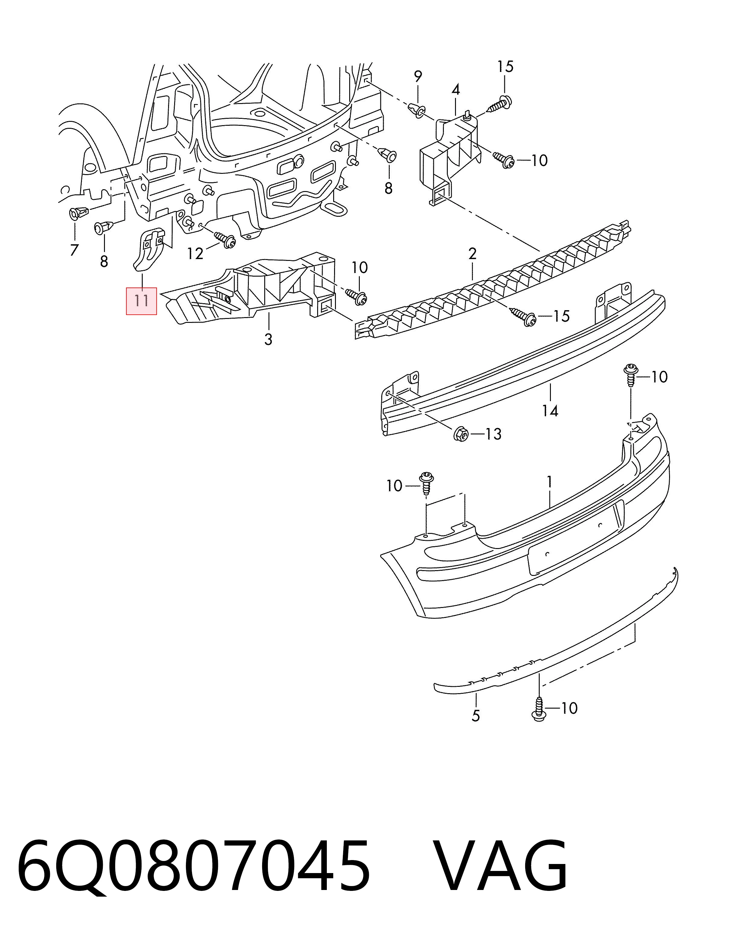  6Q0807045 VAG