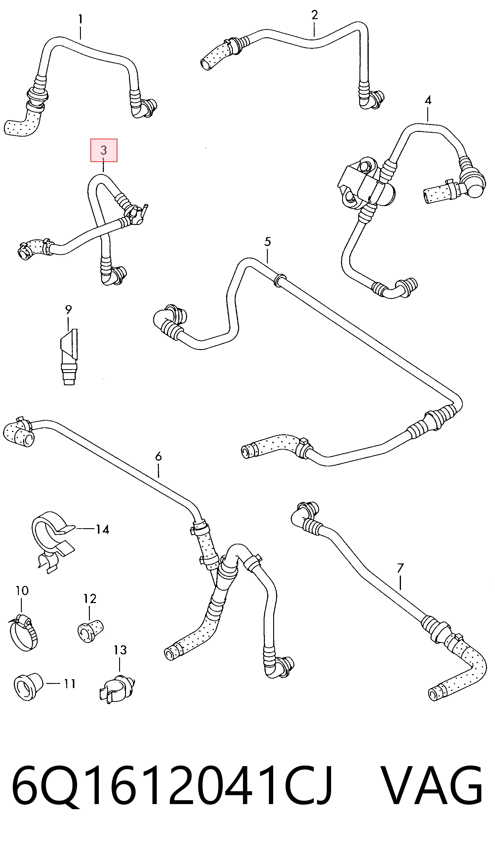 6Q1612041CJ VAG 