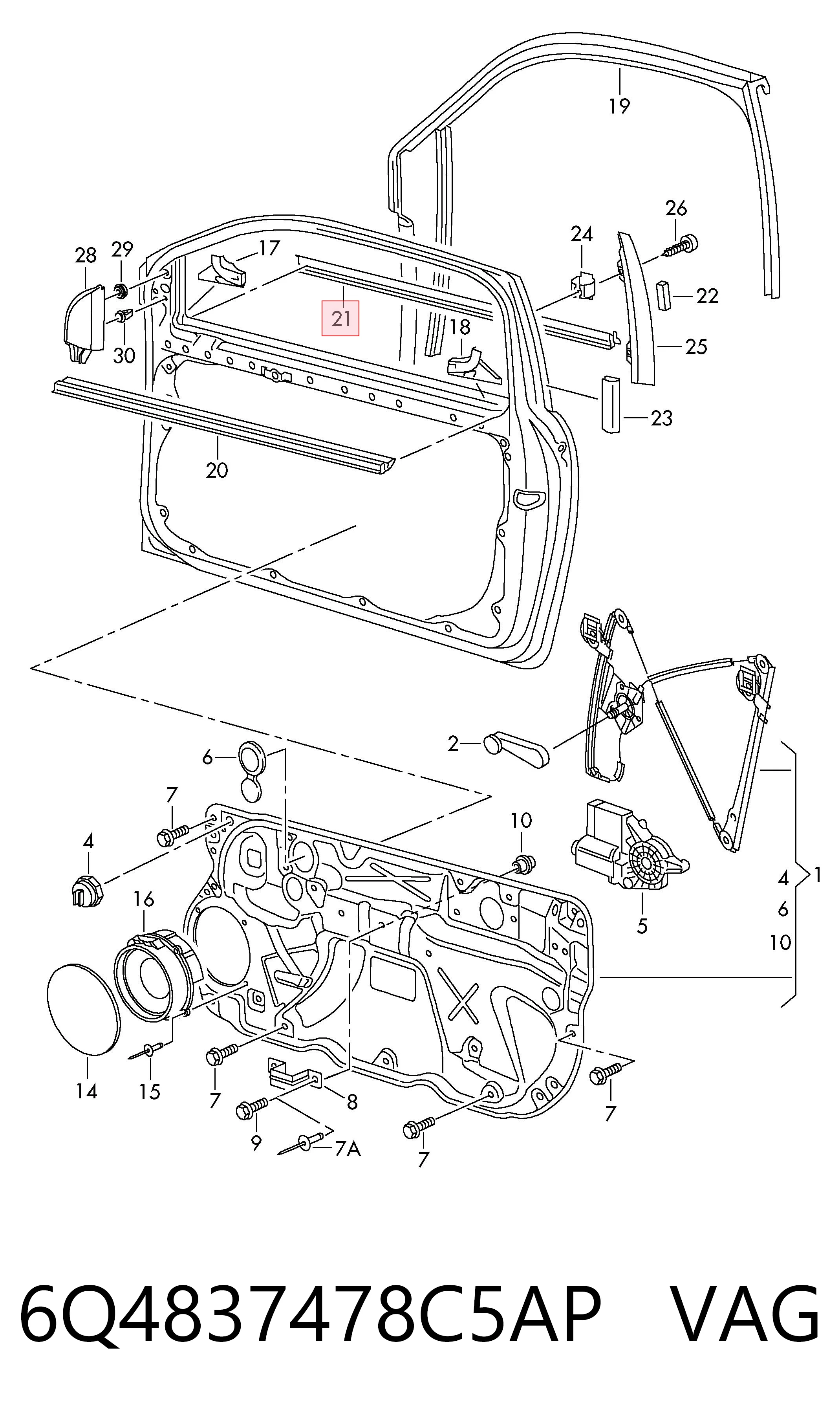 6Q4837478C5AP VAG