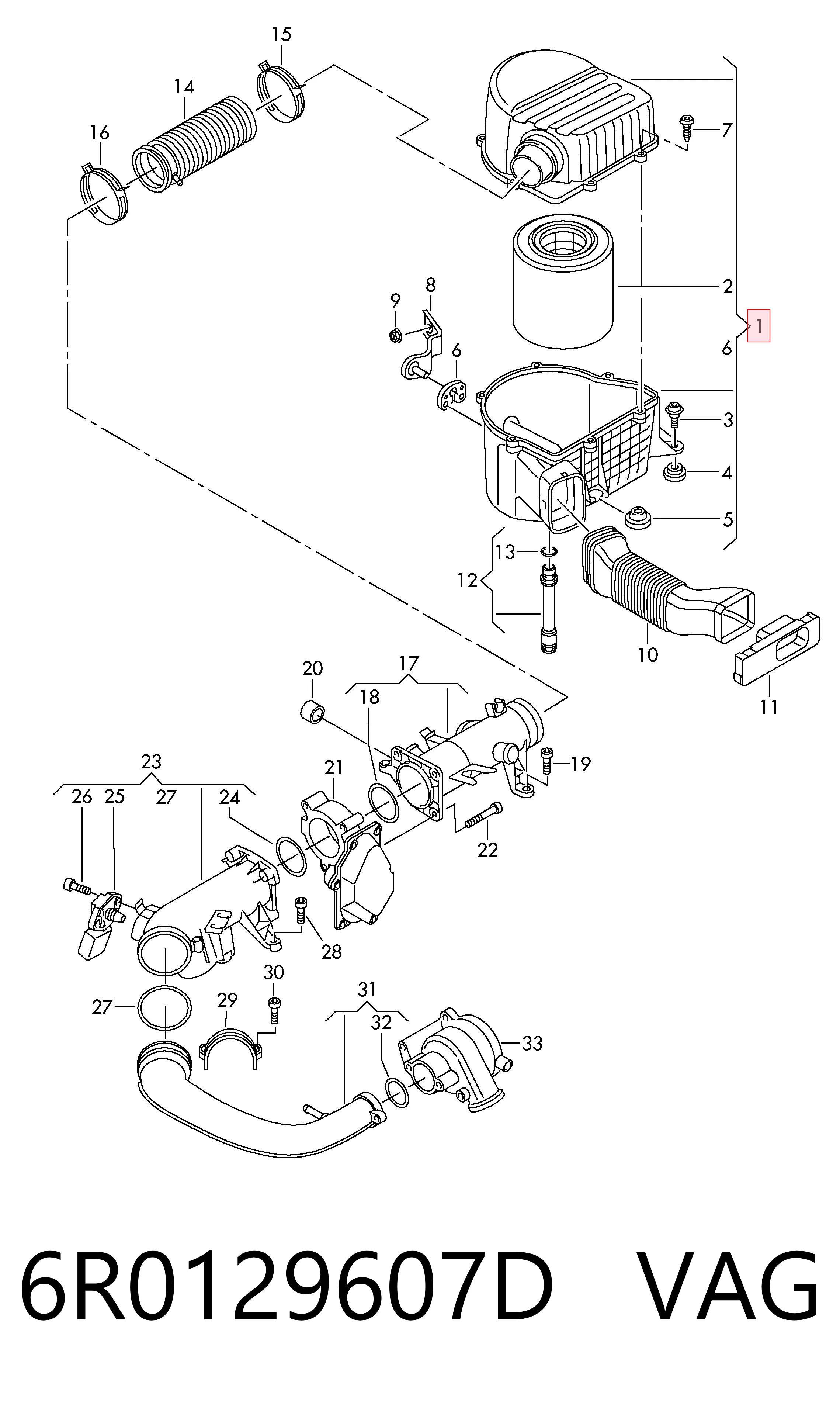 6R0129607D VAG 