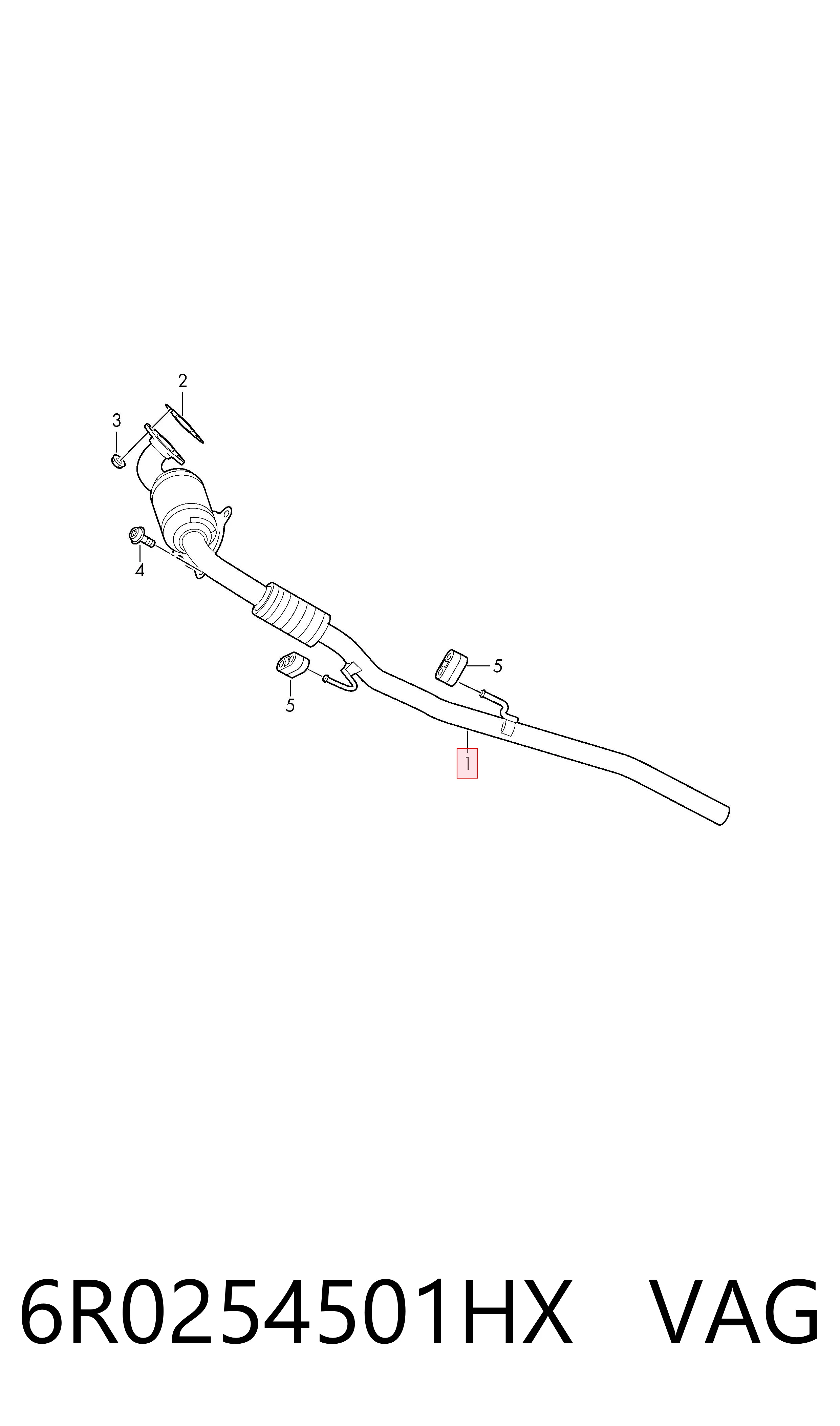 Купити FP6206G12 Polmostrow Глушник, передня частина