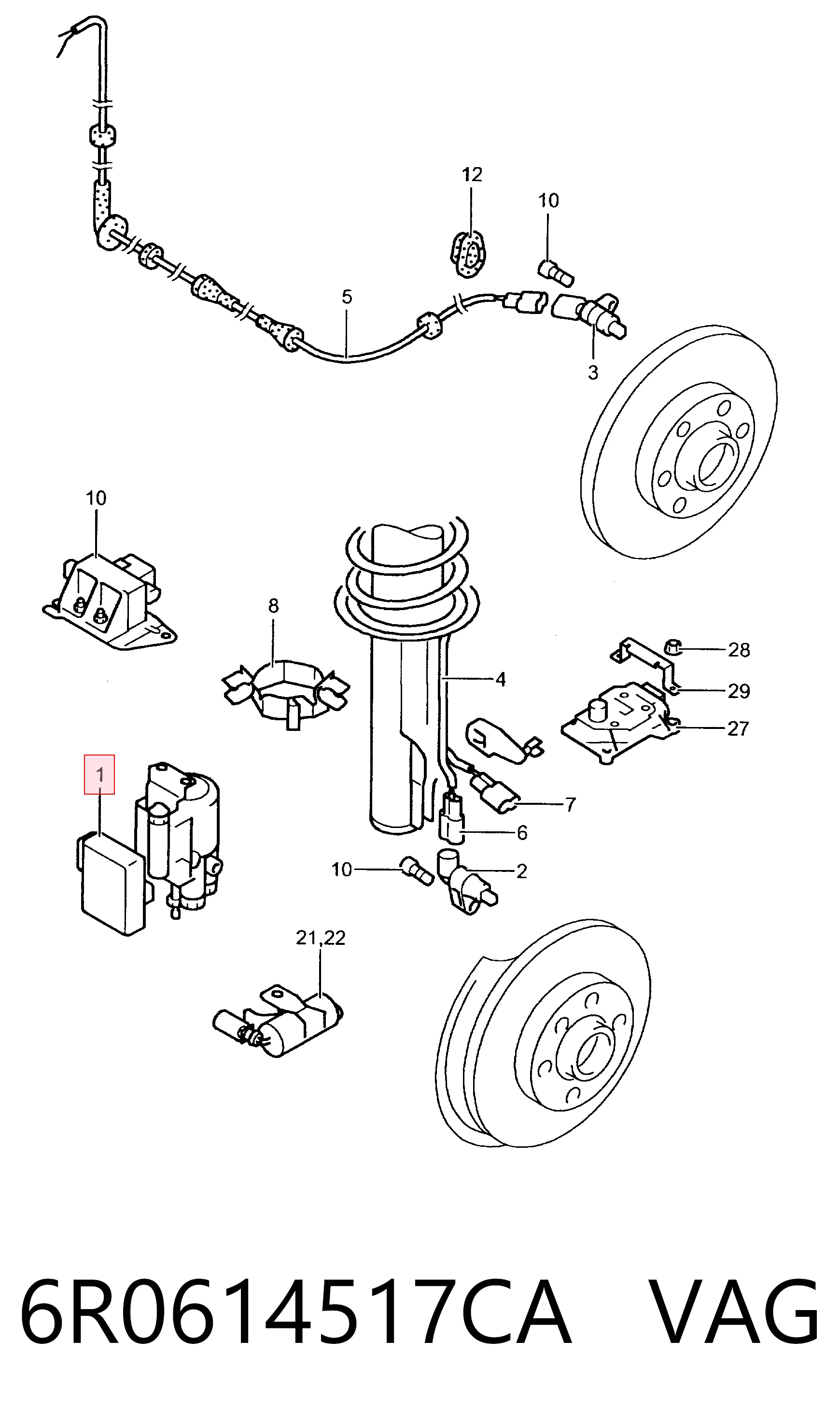 0265239003 Bosch Блок управління АБС (ABS)