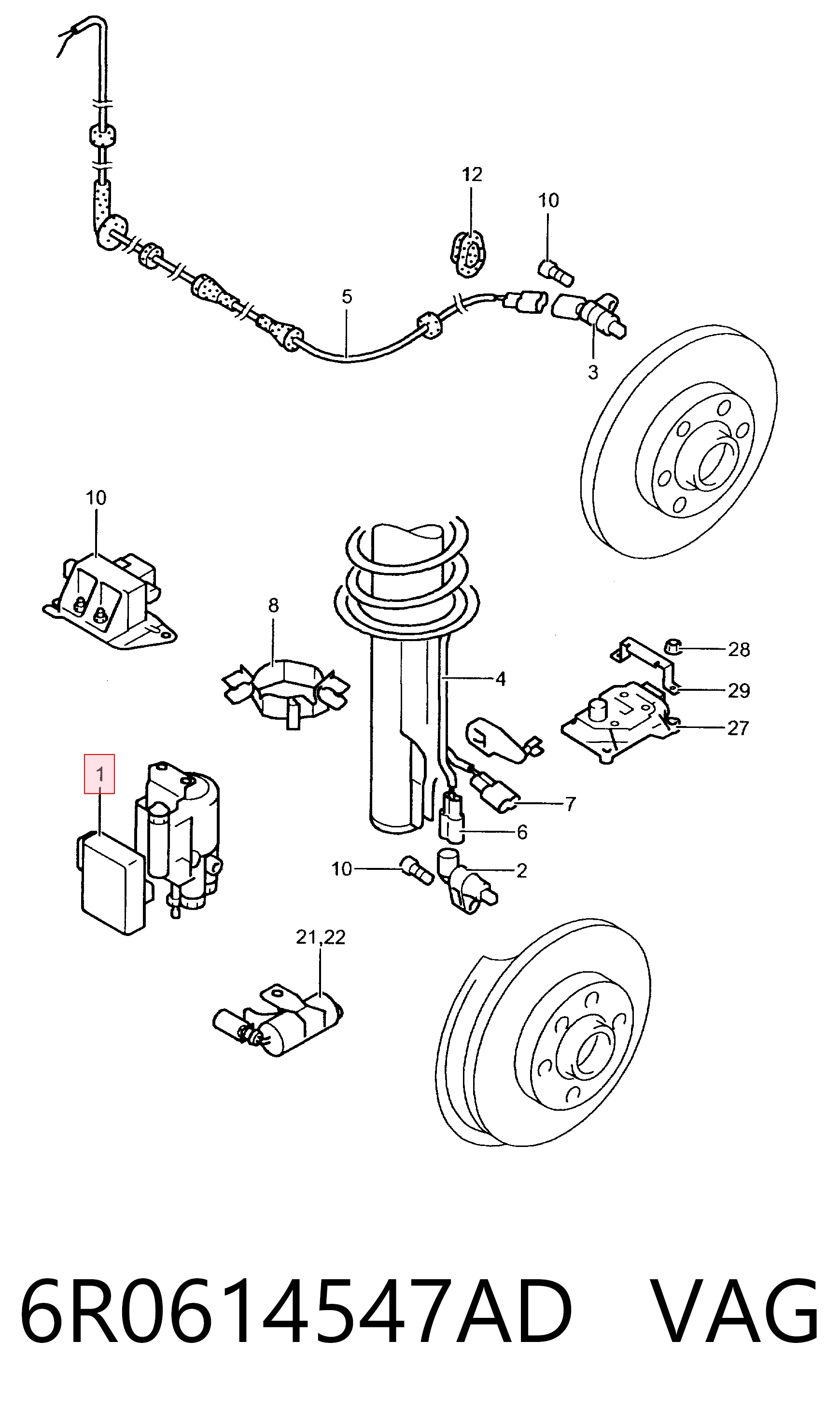 Блок АБС гідравлічний Bosch 0265239003 ціна, від 76.01 USD