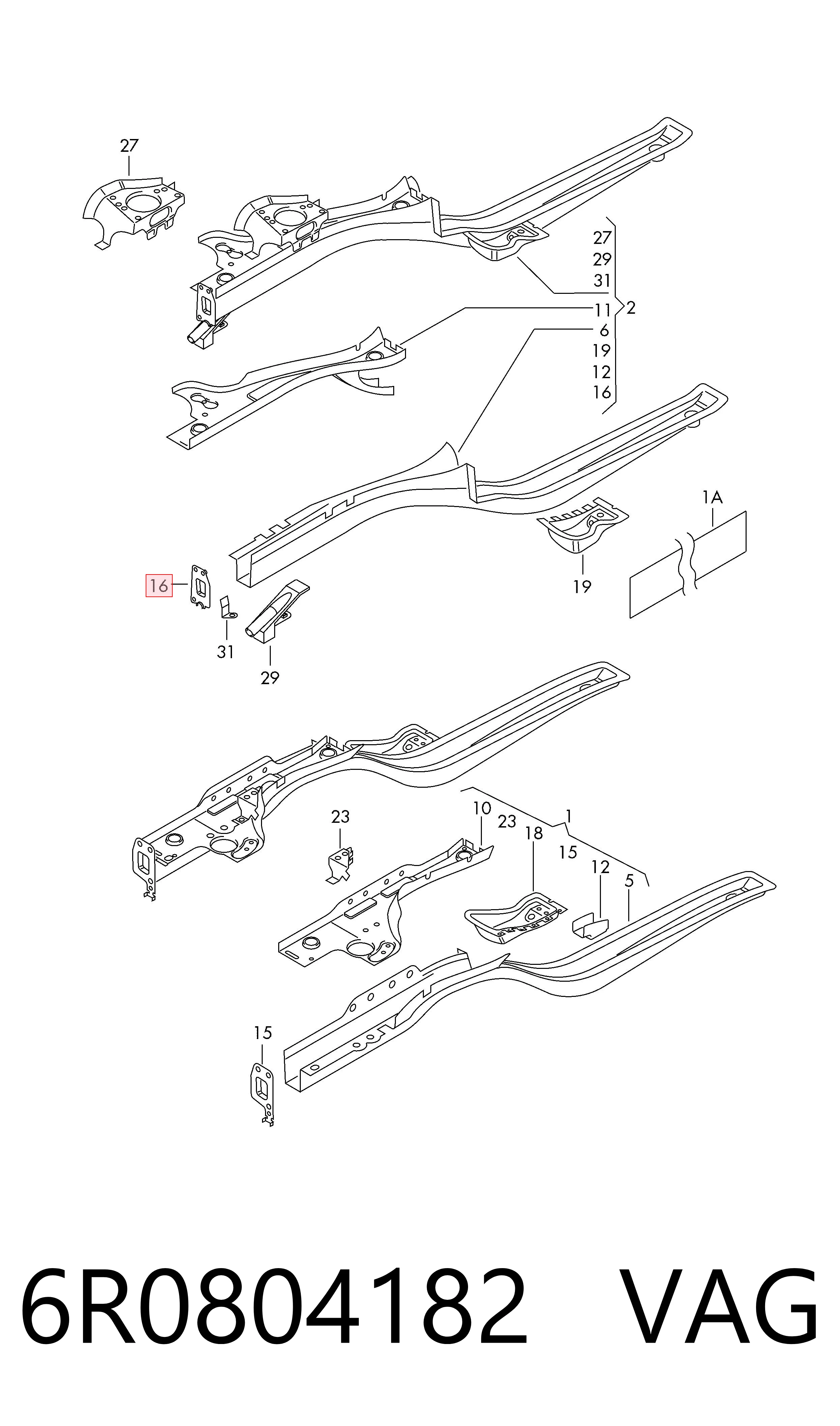 Купити 6R0804182 VAG 