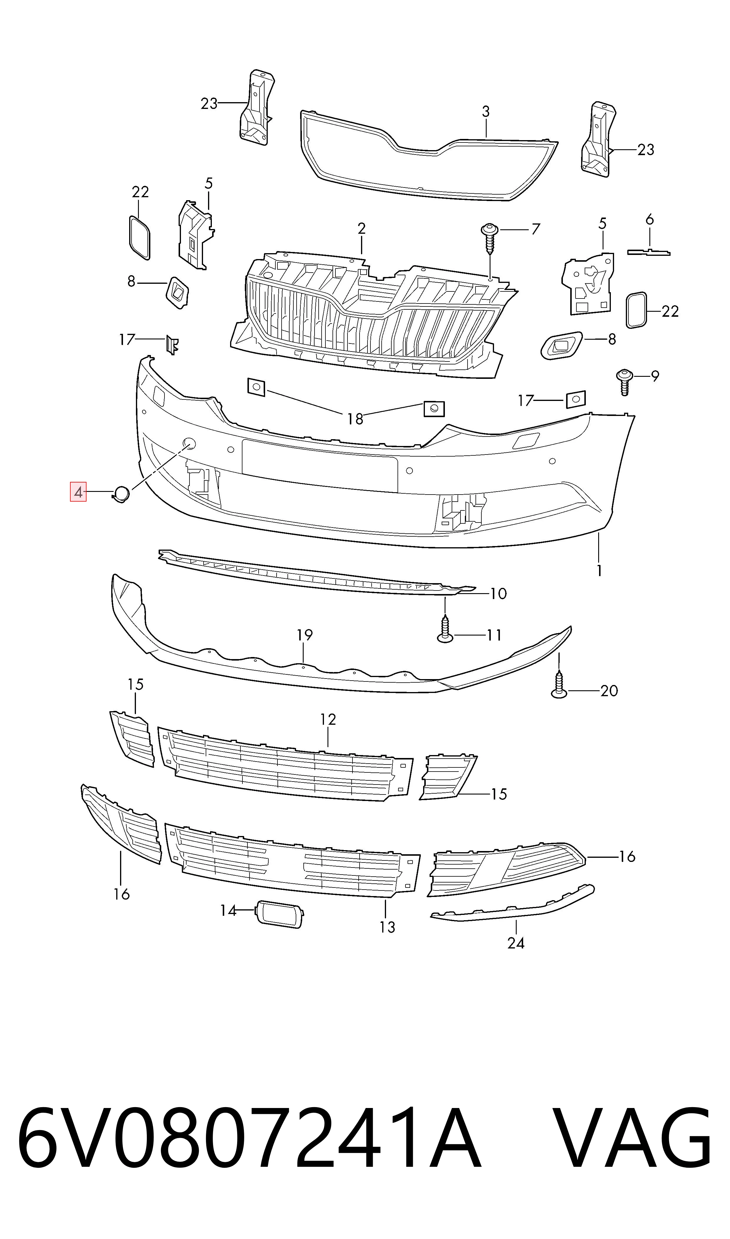 6V0807241A VAG 
