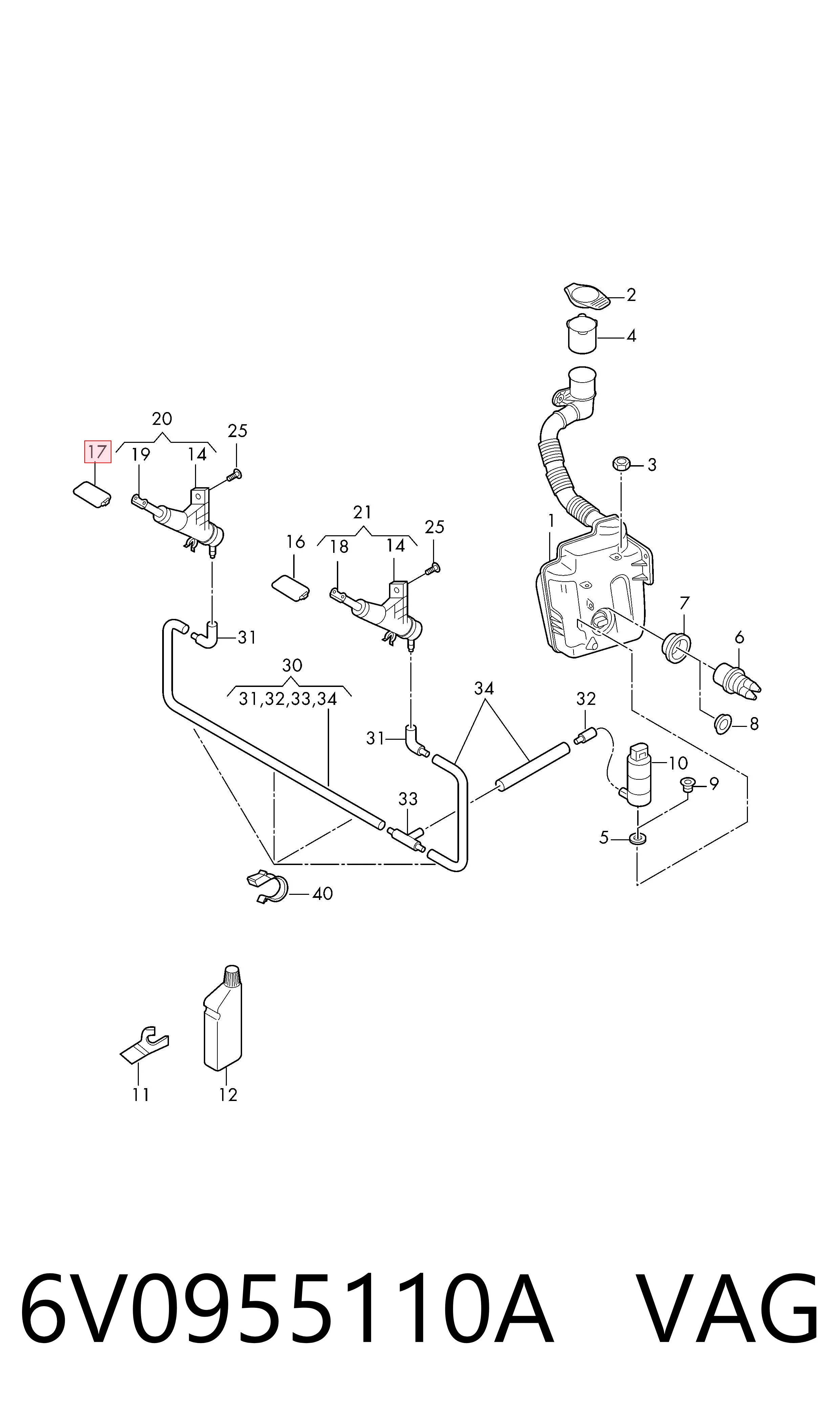 6V0955110A VAG 
