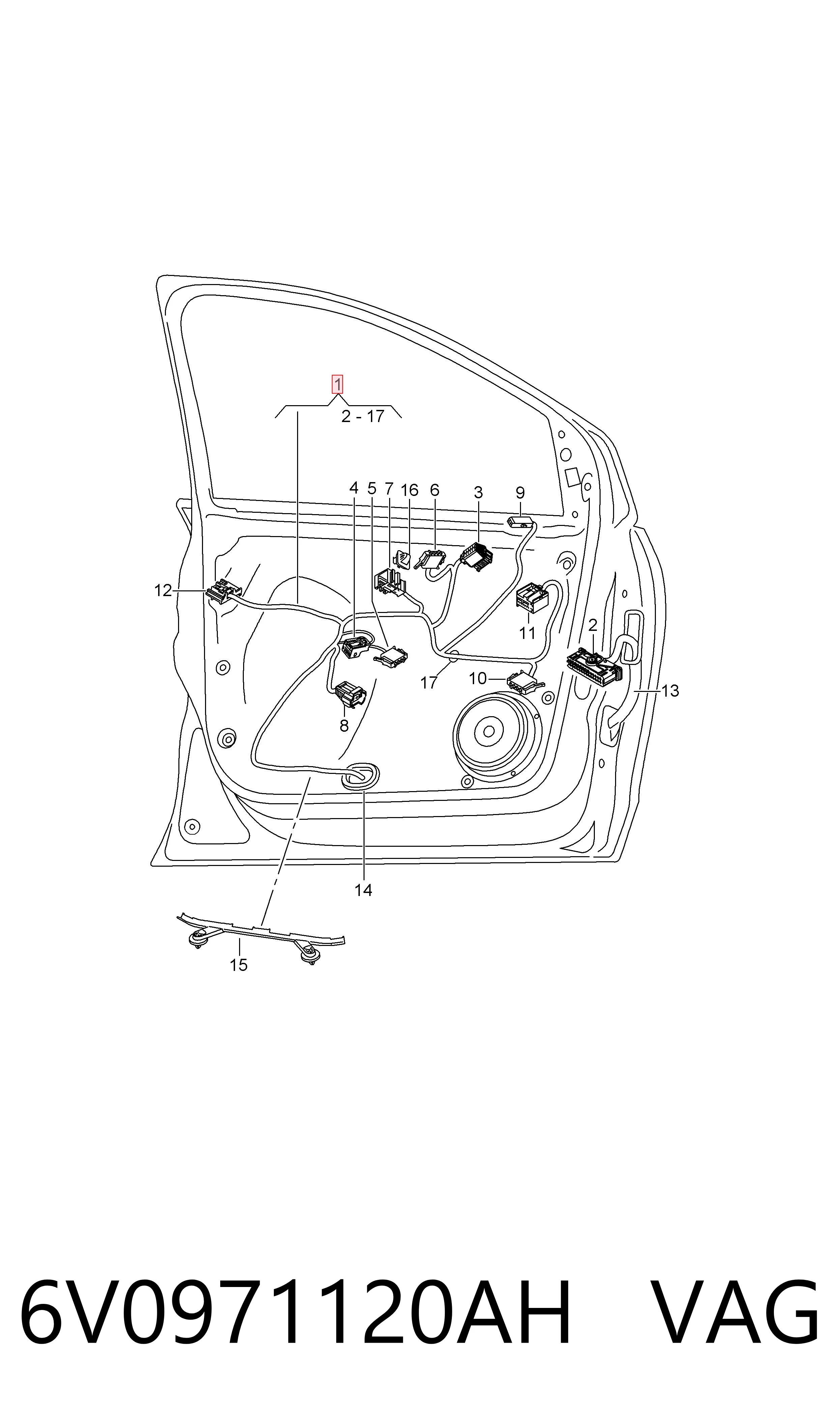 6V0971120AH VAG 