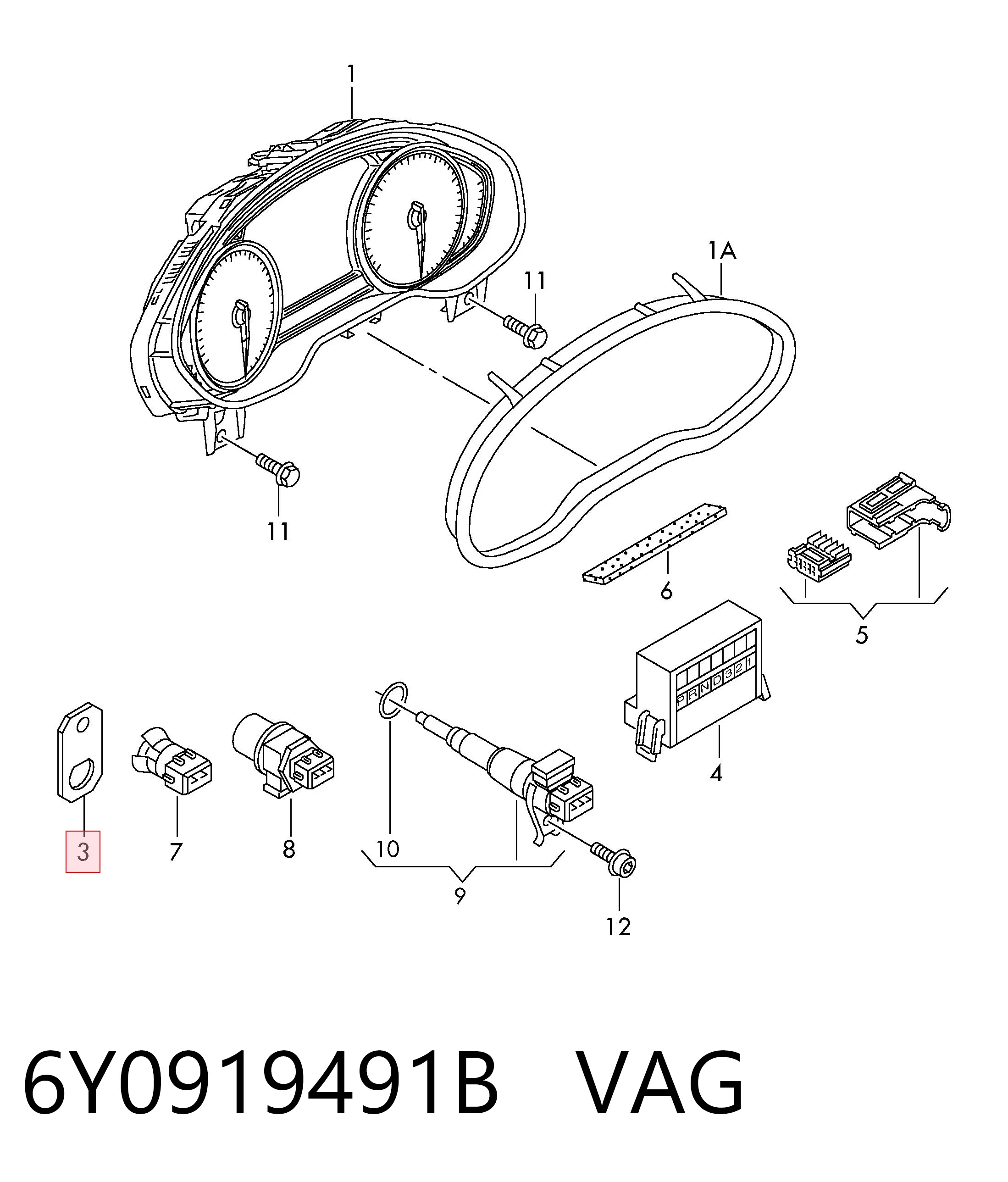 6Y0919491B VAG 
