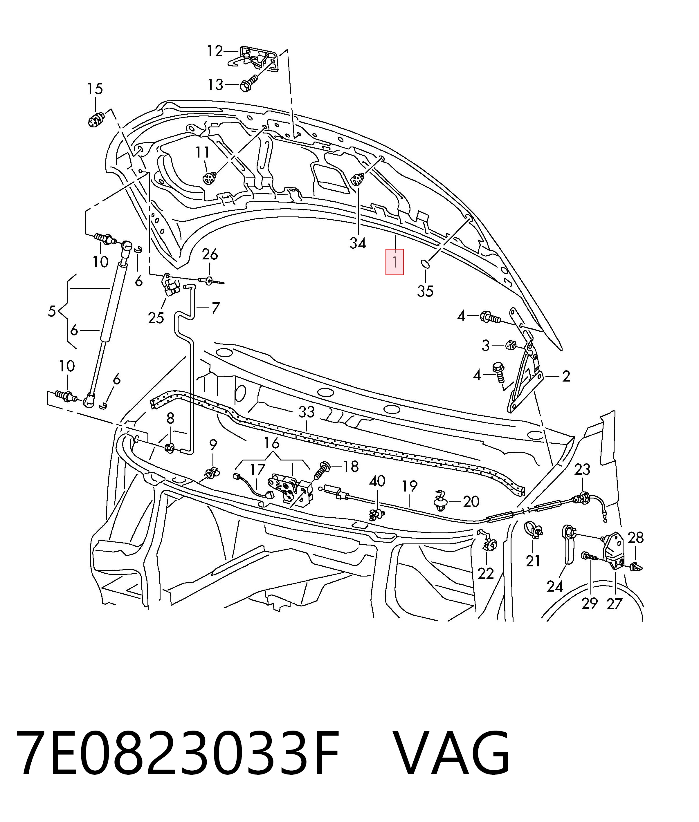 Капот 956903UB Polcar