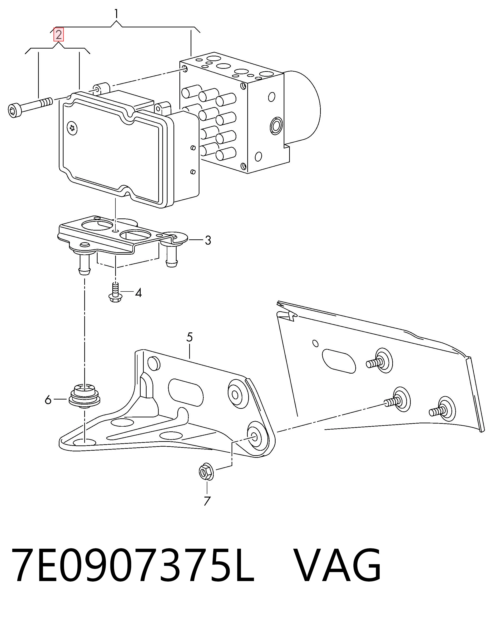 7E0907375L VAG 