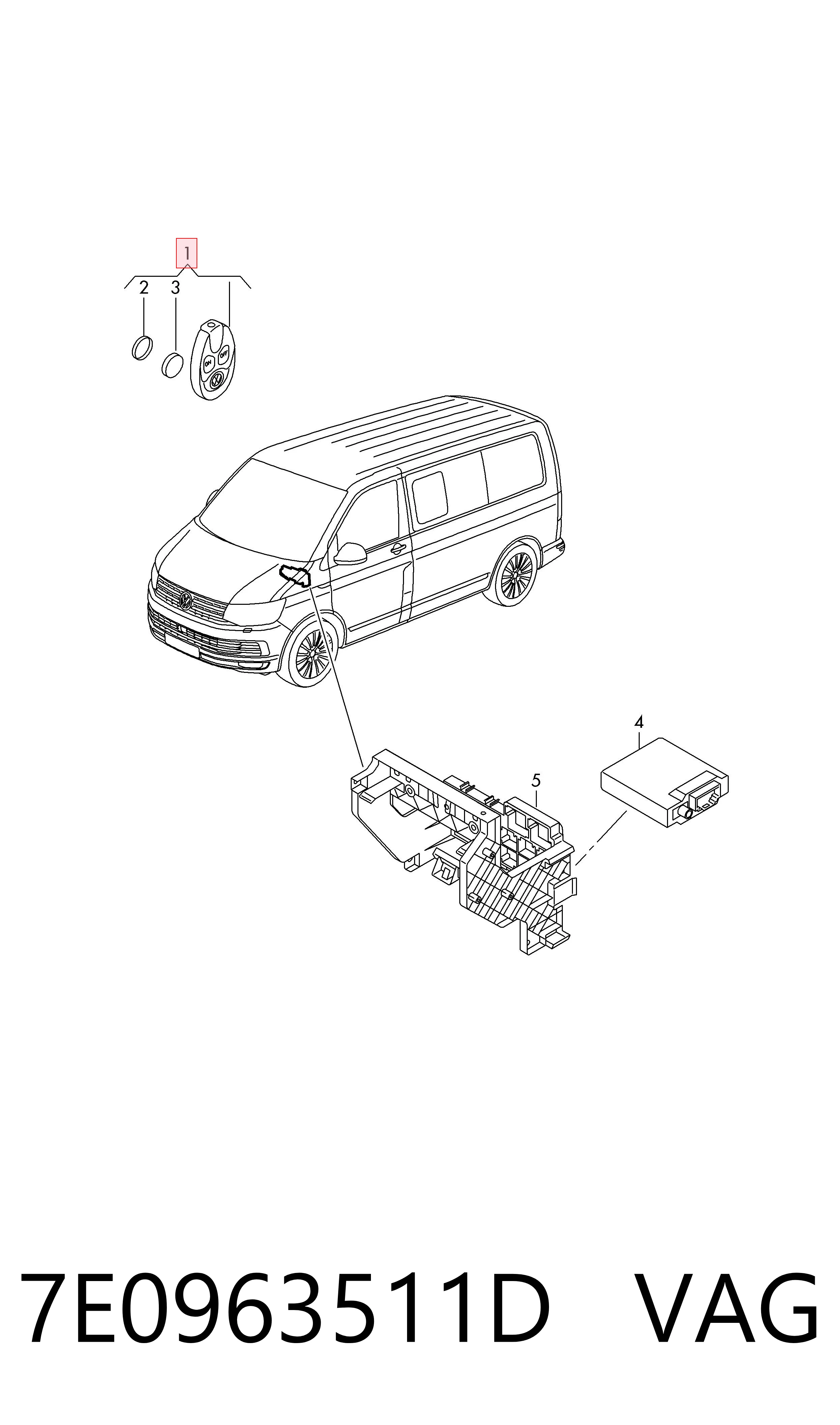  VAG 7E0963511D ціна, від 190.04 USD