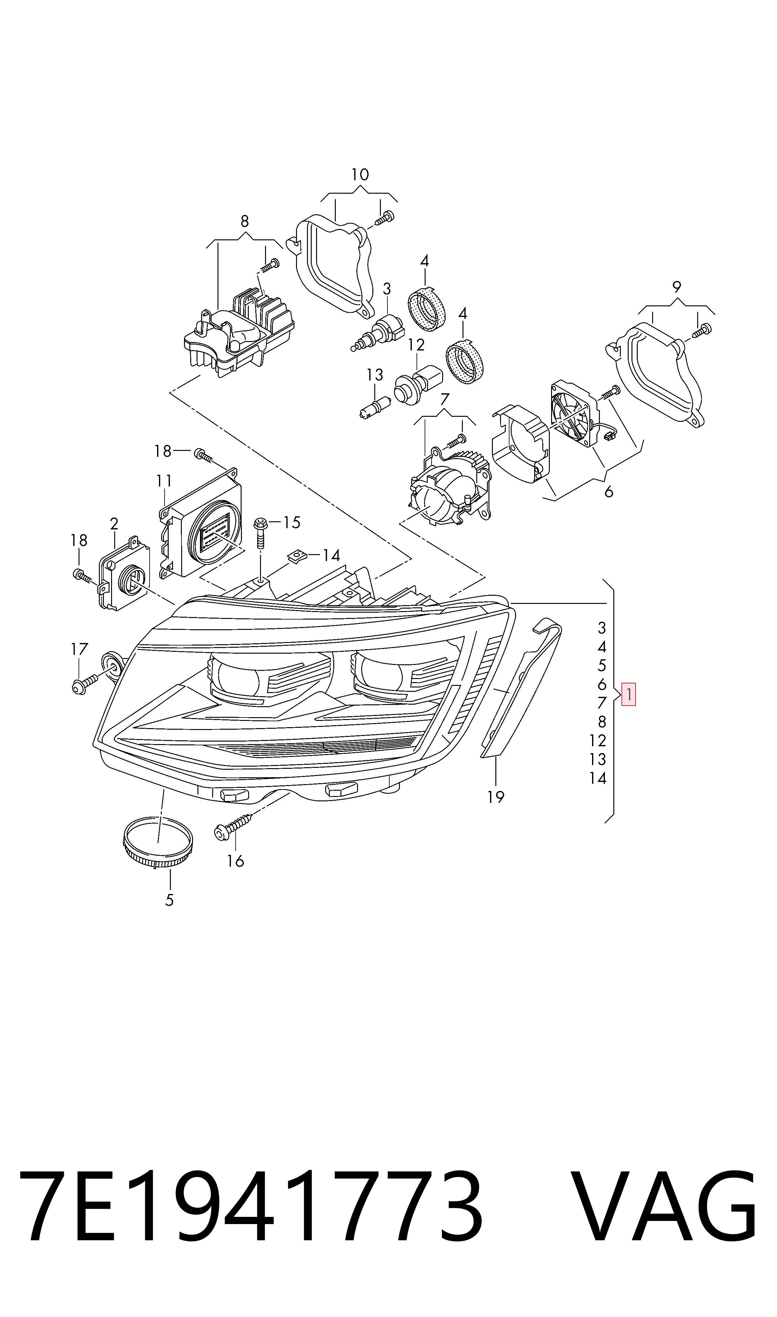 Фари VALEO 46716 ціна, від 1048.57 USD