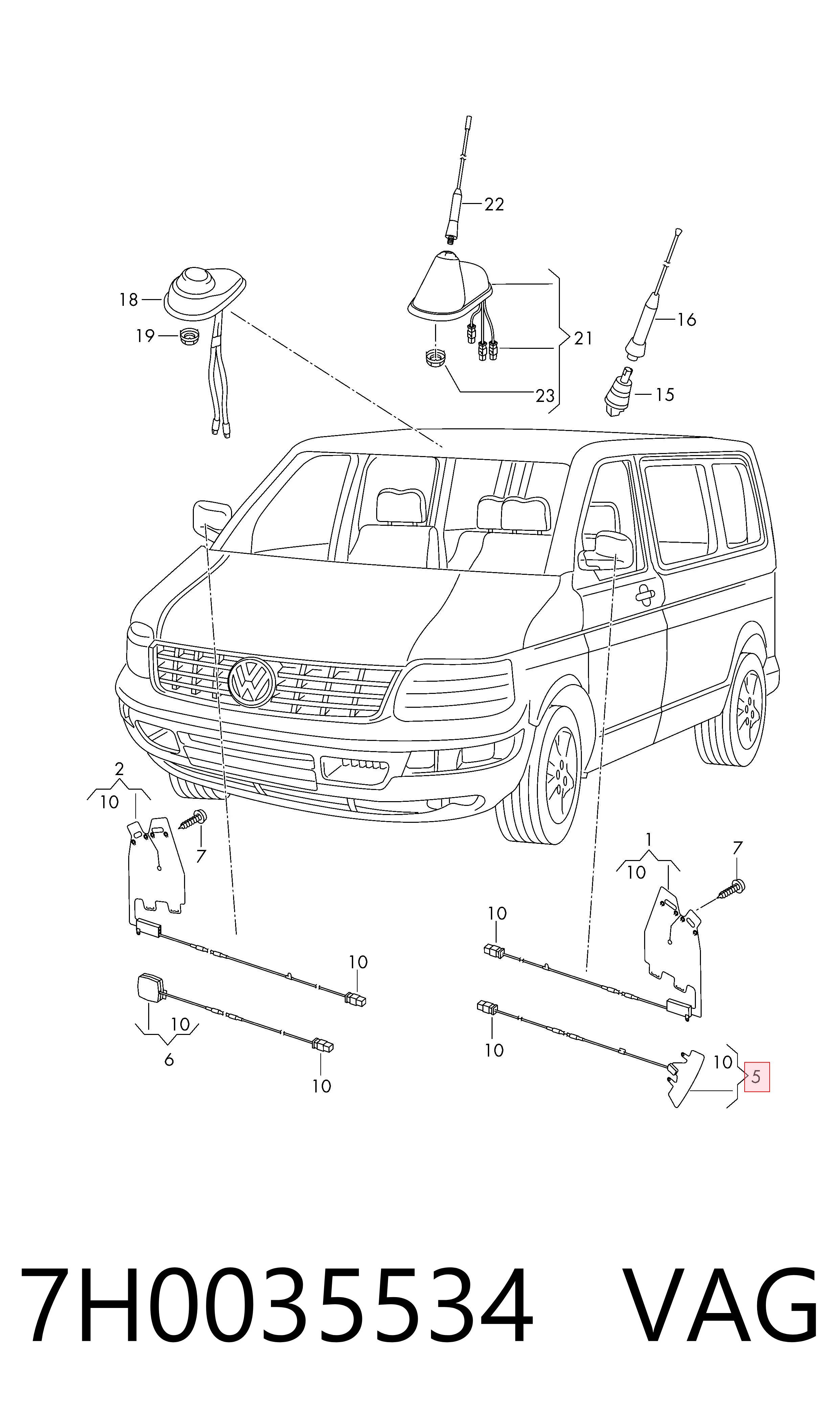  VAG 7H0035534 ціна, від 77.03 USD