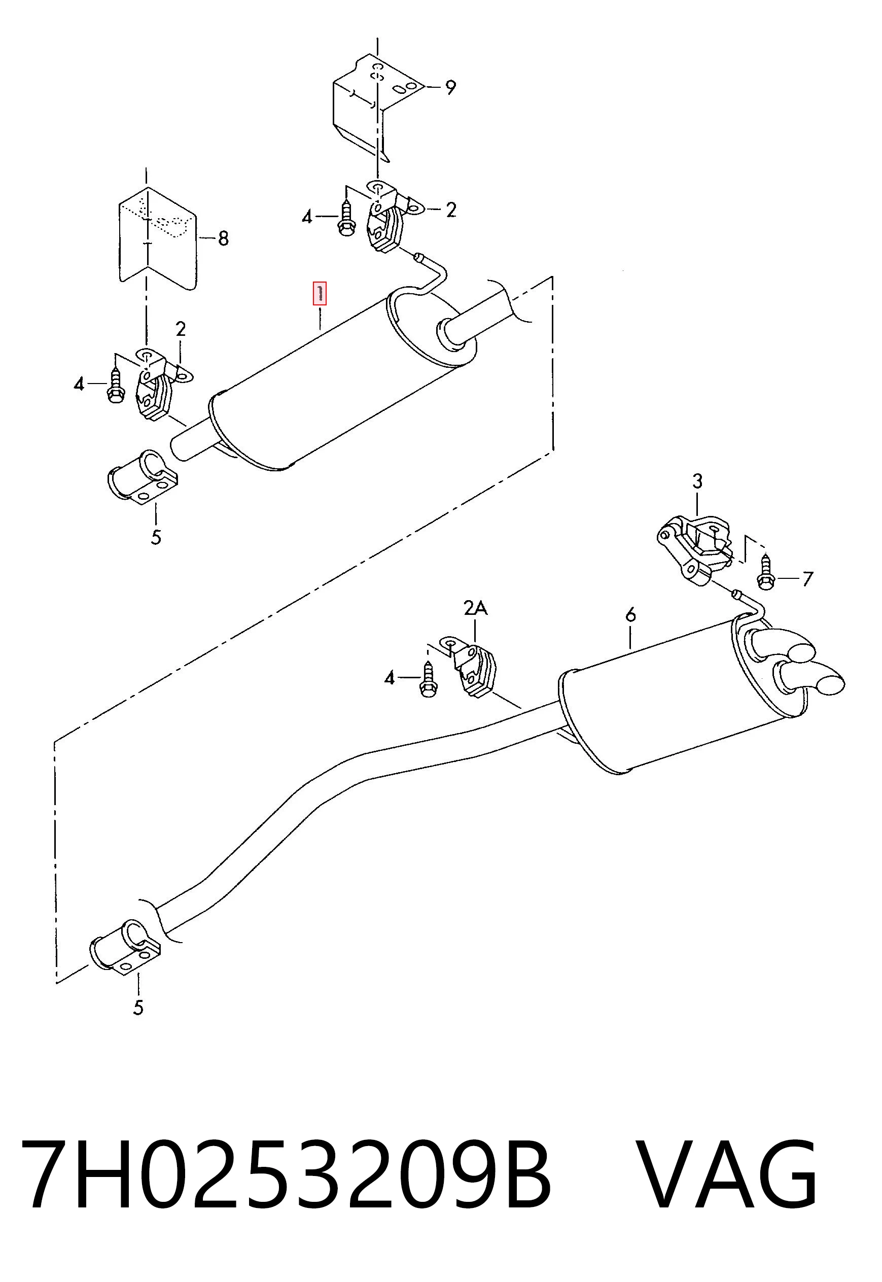 Глушник Polmostrow FP7405G21 ціна, від 72.43 USD
