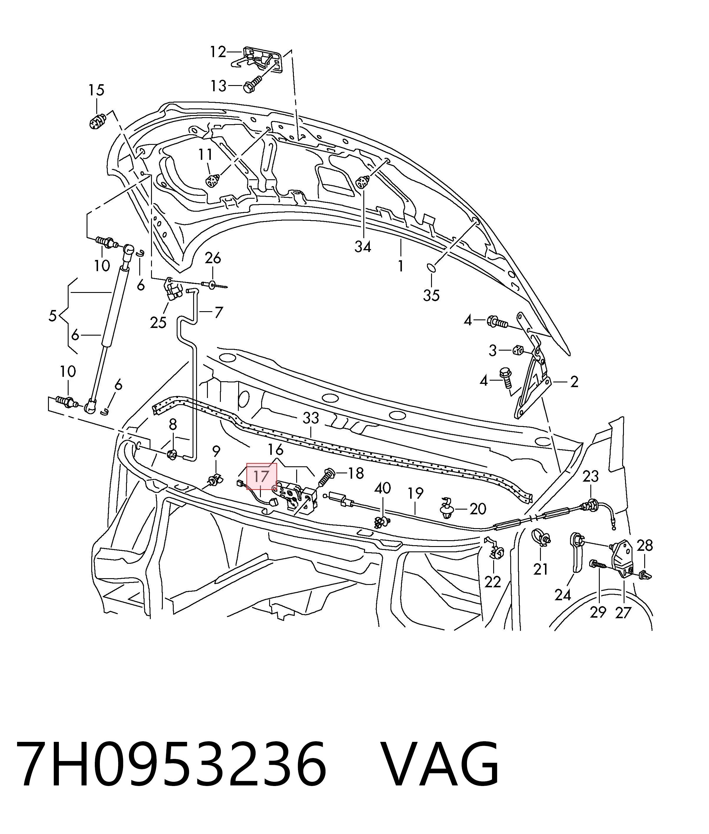  VAG 7H0953236 ціна, від 73.63 USD