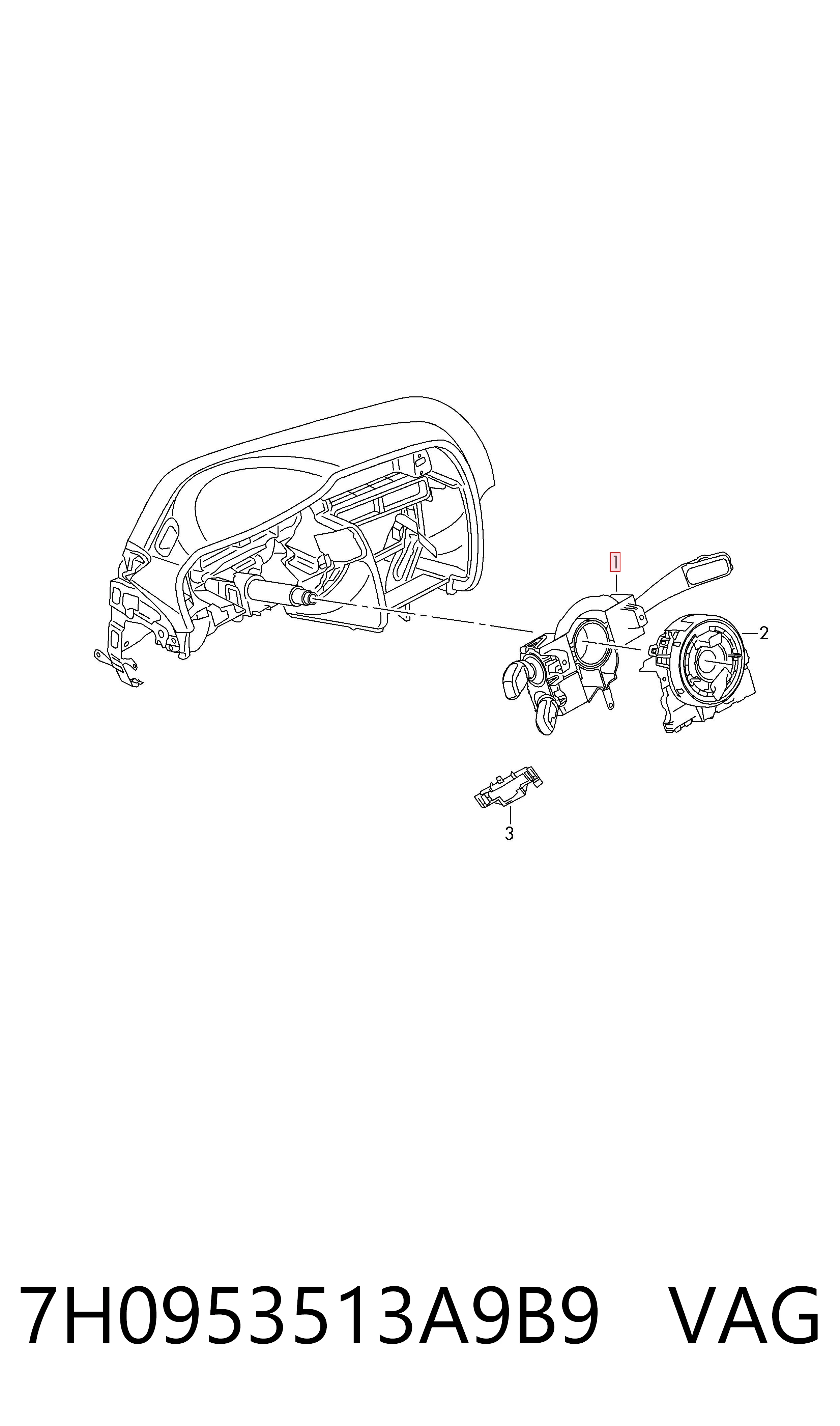 Купити Підрульовий перемикач Seat Ibiza IV 6J5, 6P1