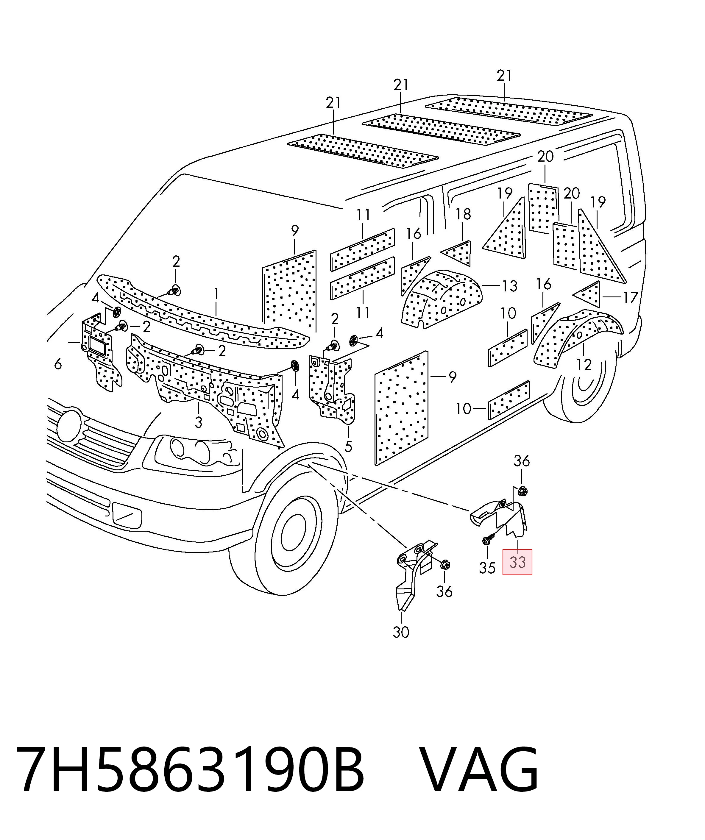 7H5863190B VAG 