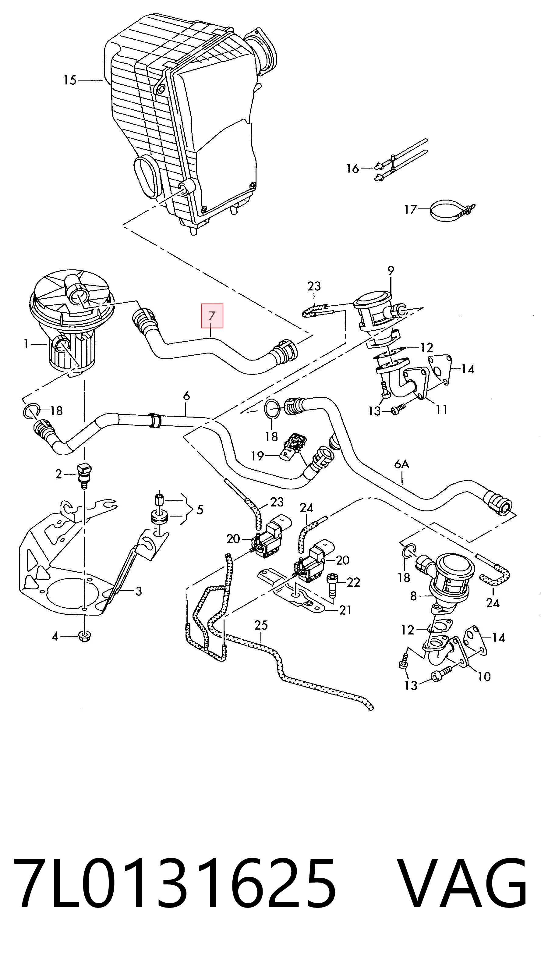 7L0131625 VAG 