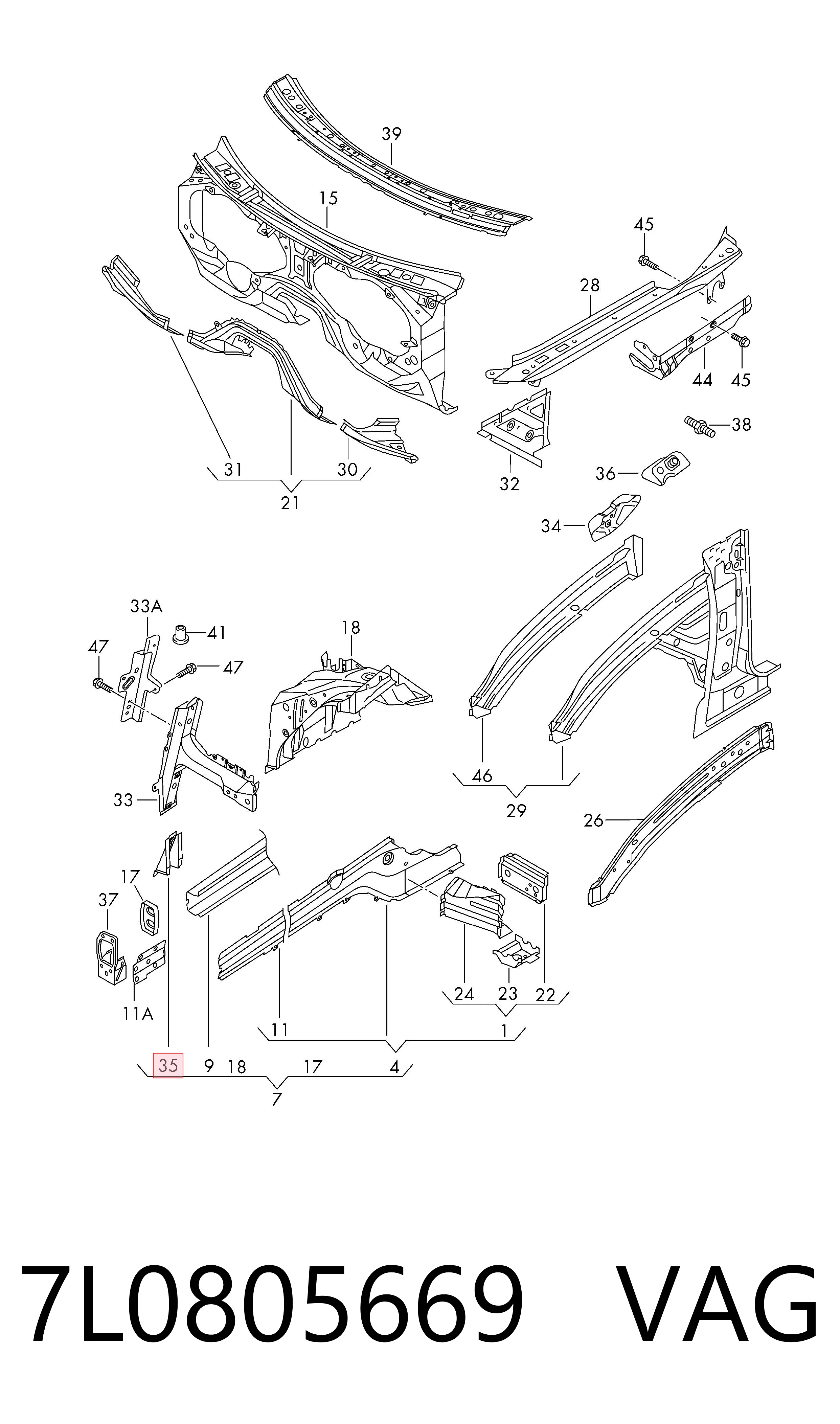 7L0805669 VAG 