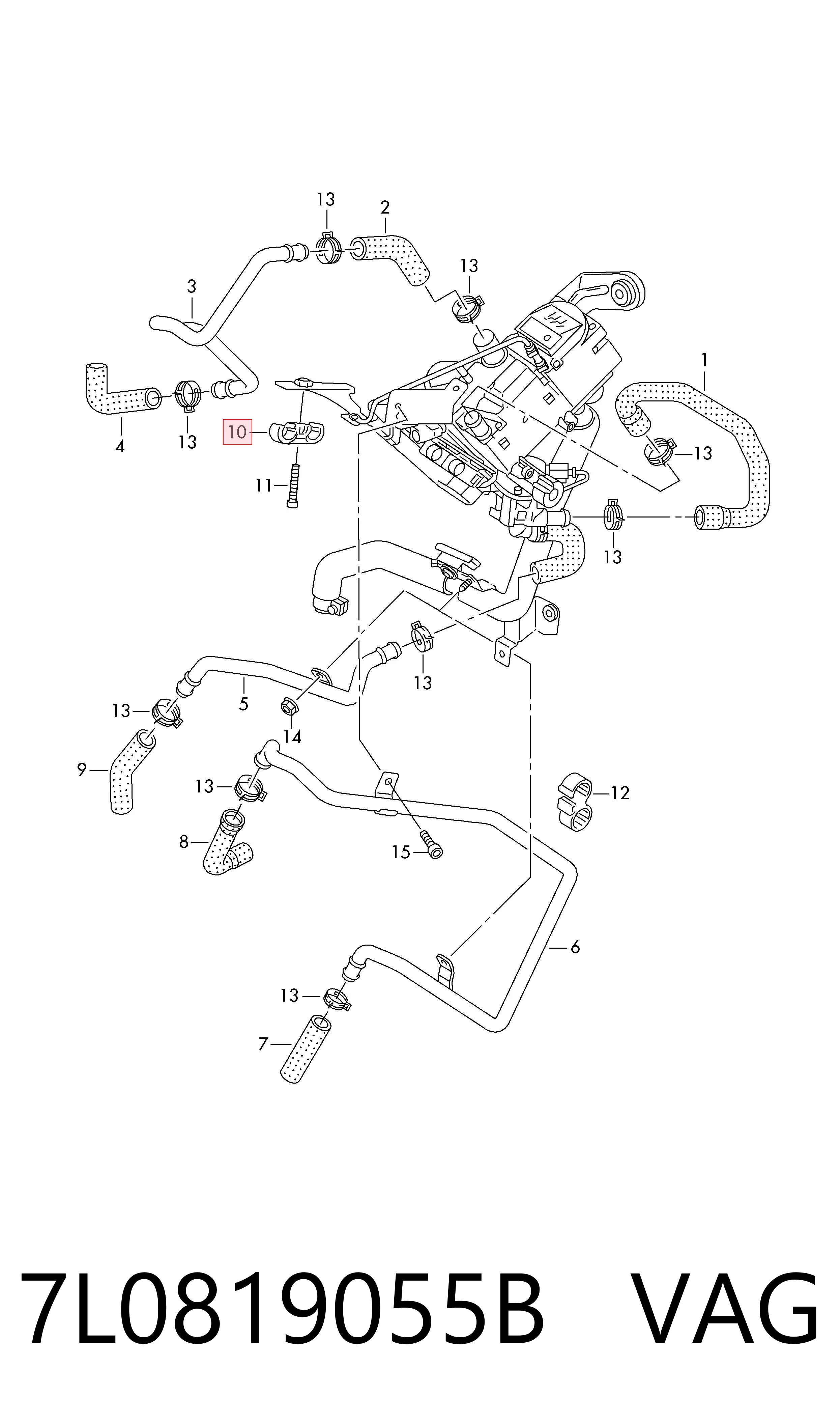  VAG 7L0819055B ціна, від 4.27 USD