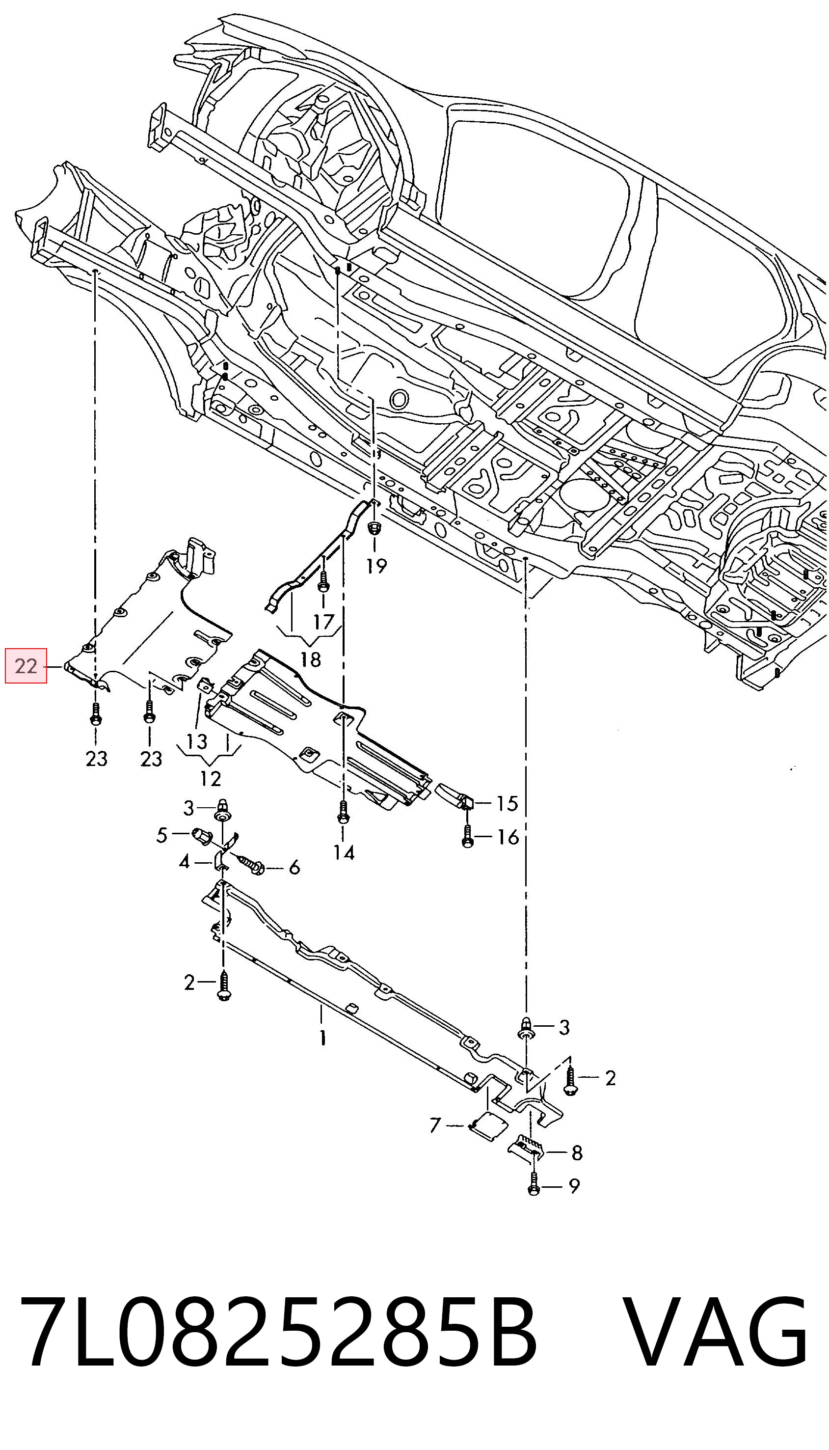 Купити CVR98388 Magneti Marelli Захист двигуна передній