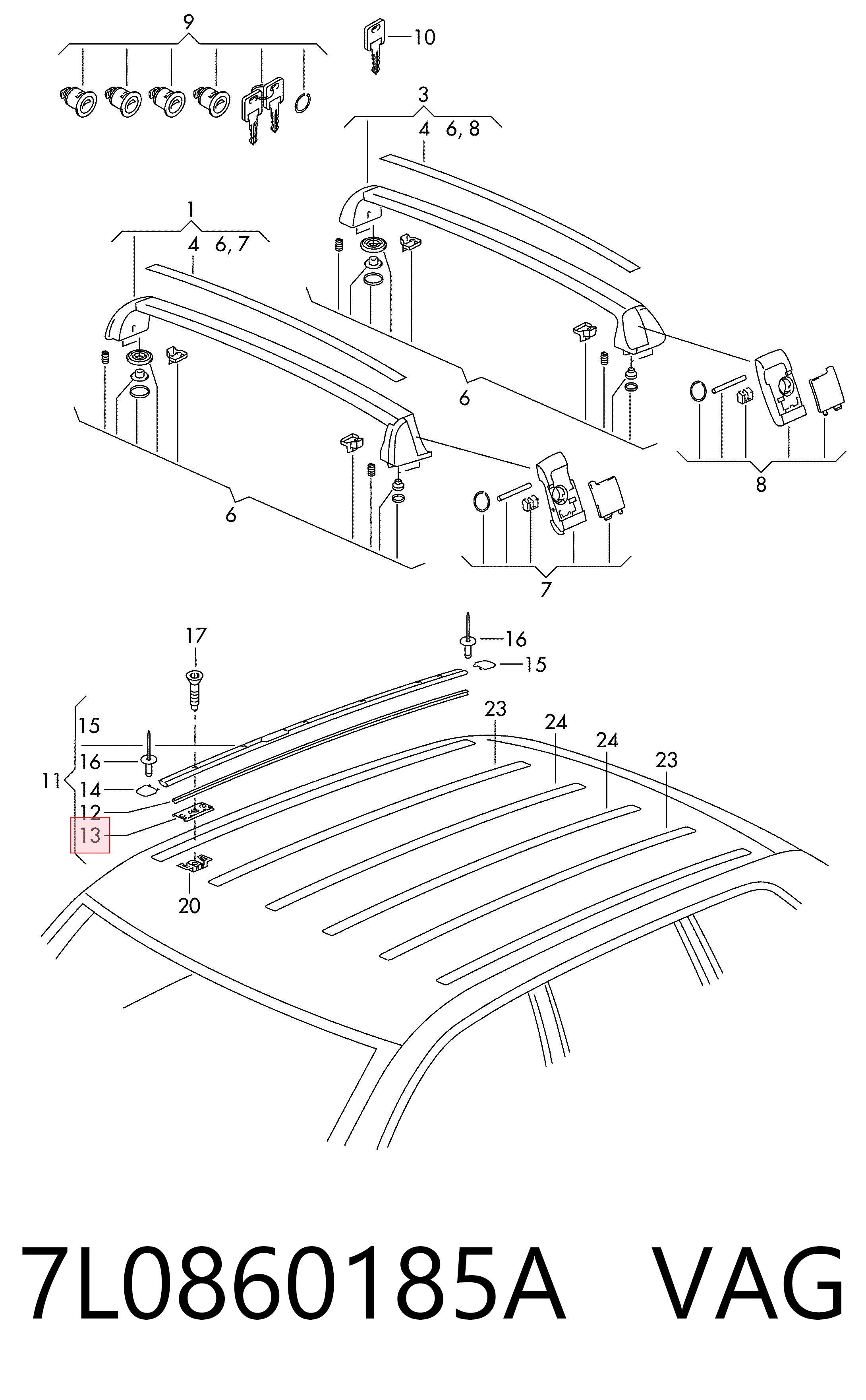 7L0860185A VAG 