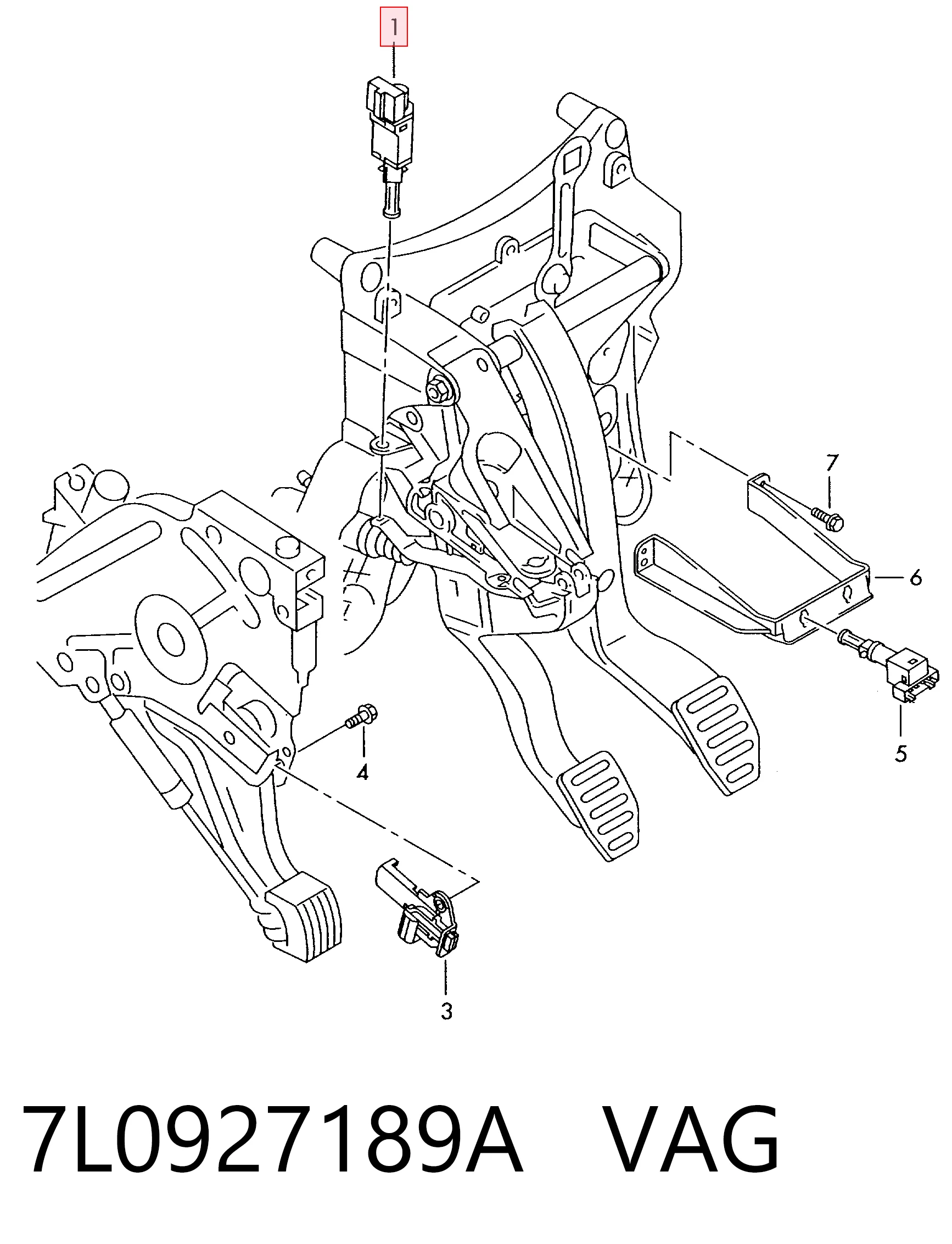 7L0927189A VAG 