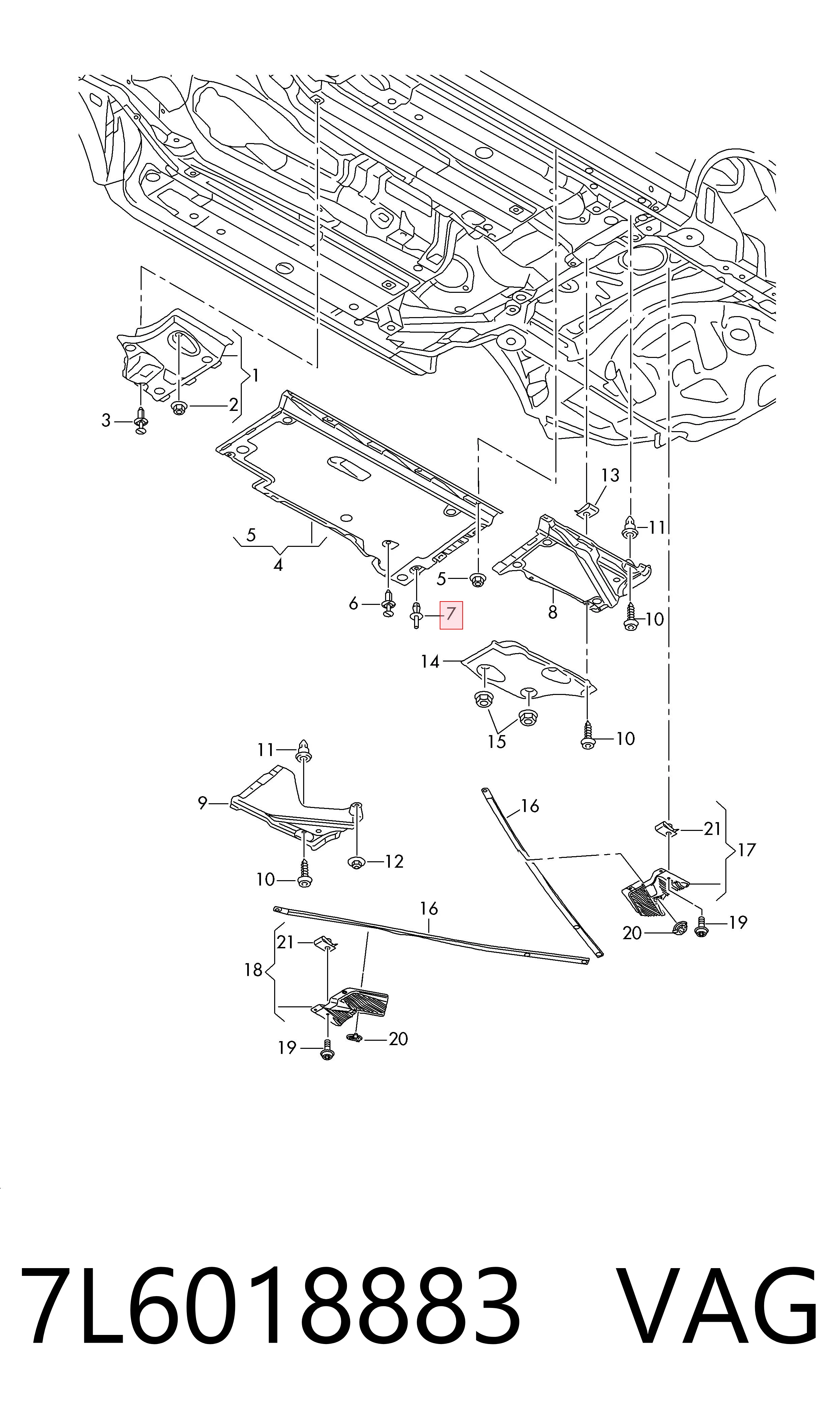7L6018883 VAG 