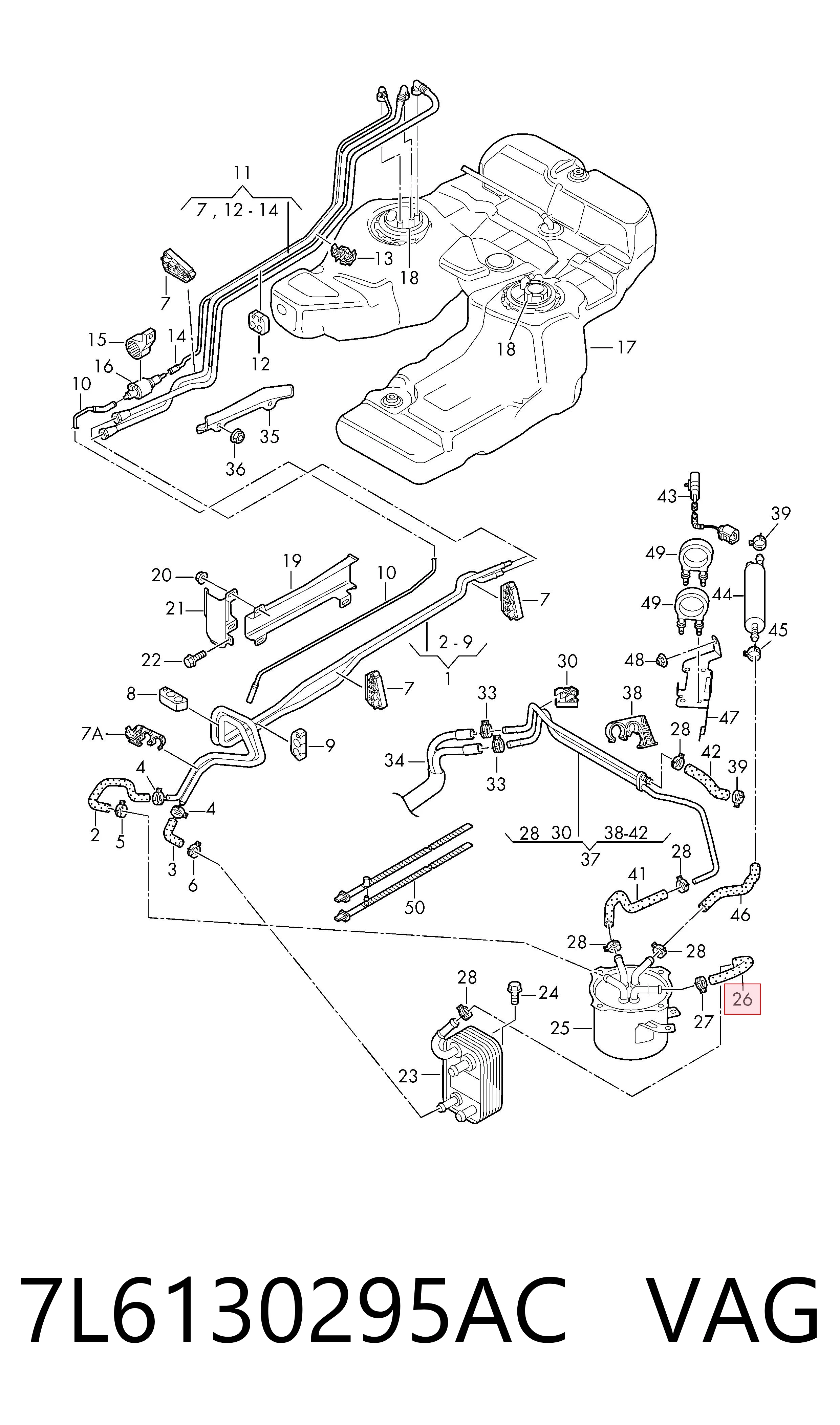 7L6130295AC VAG 