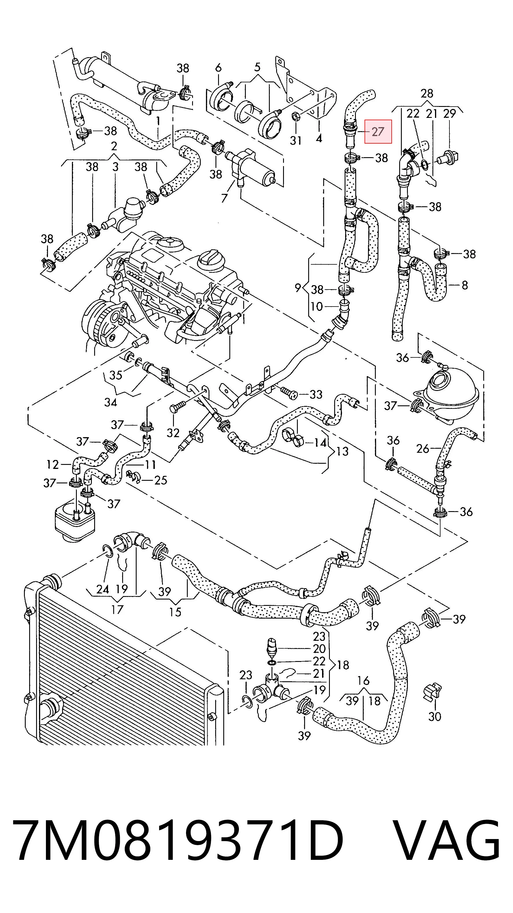 7M0819371D VAG 