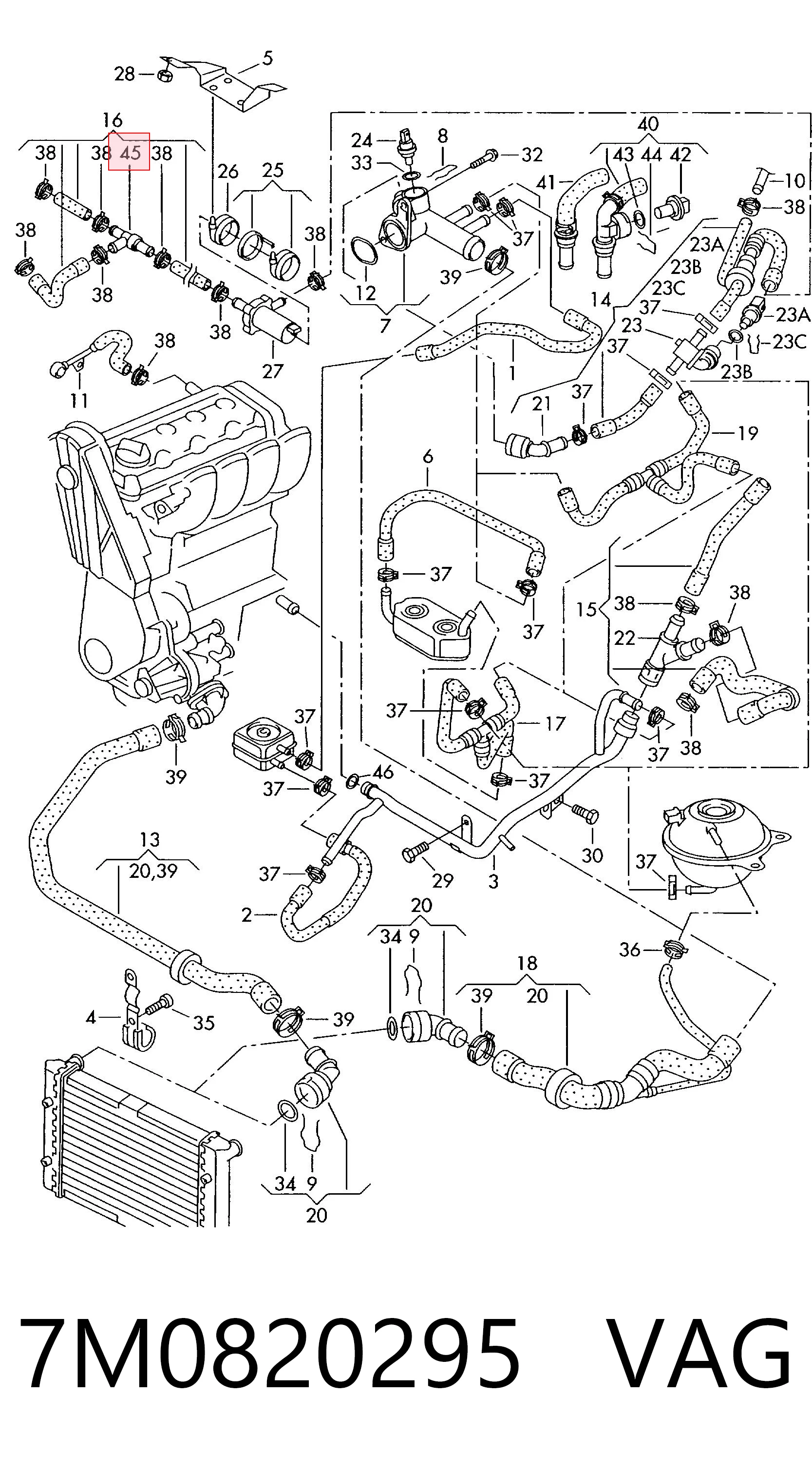 7M0820295 VAG