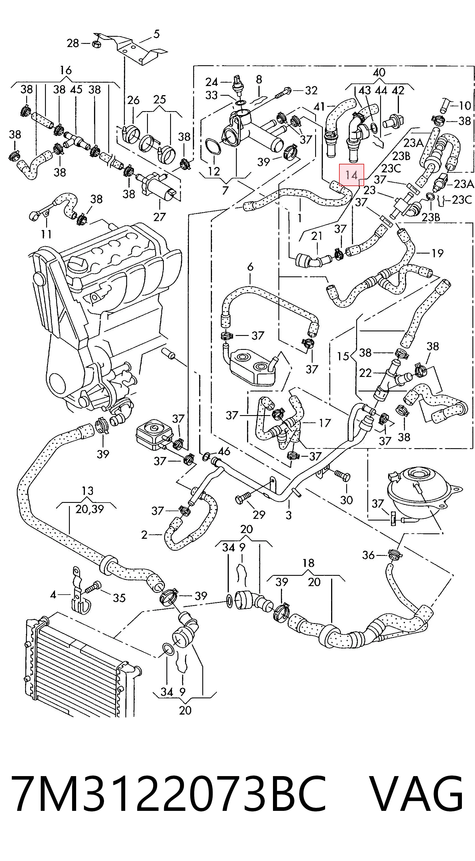 7M3122073BC VAG 