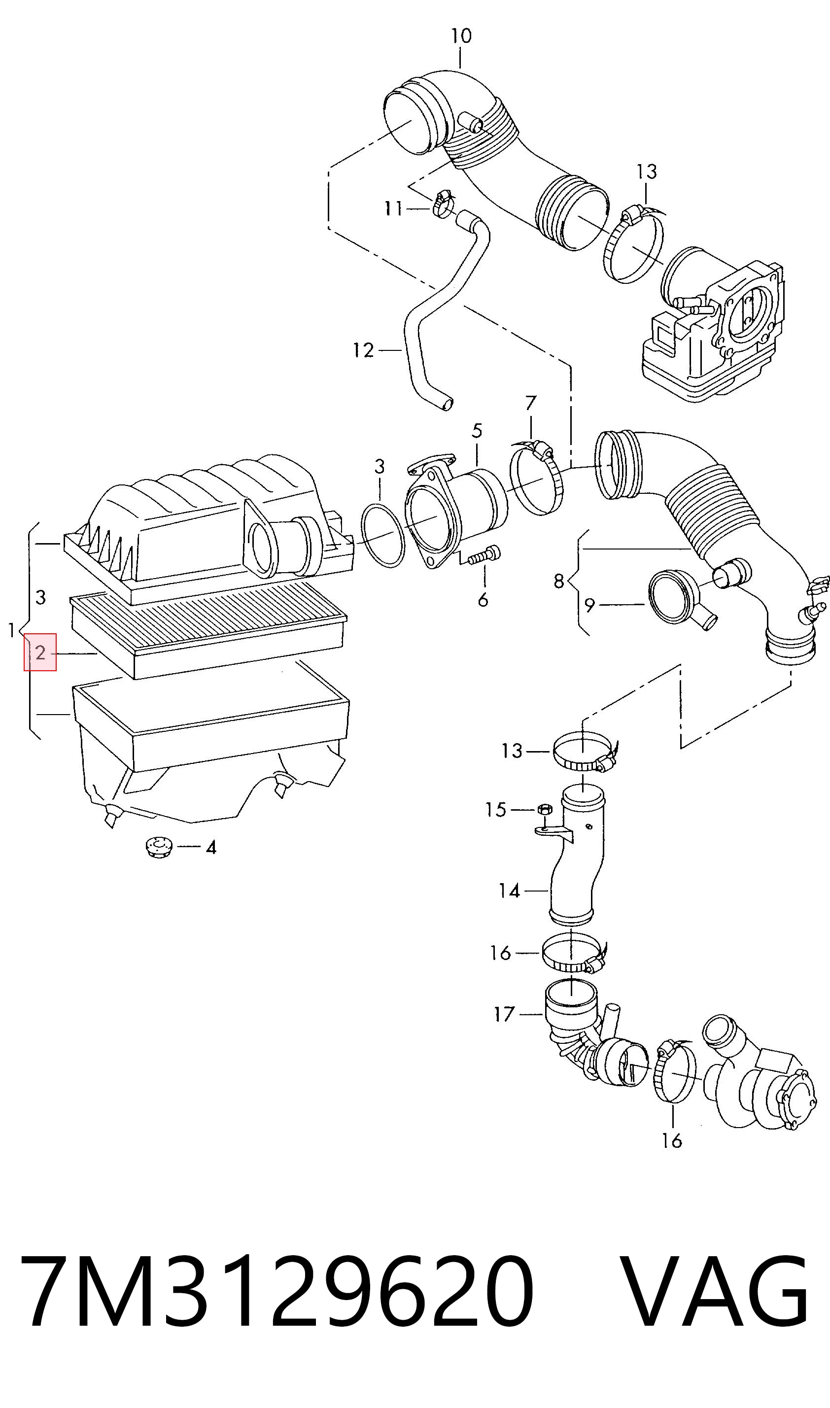7M3129620 VAG