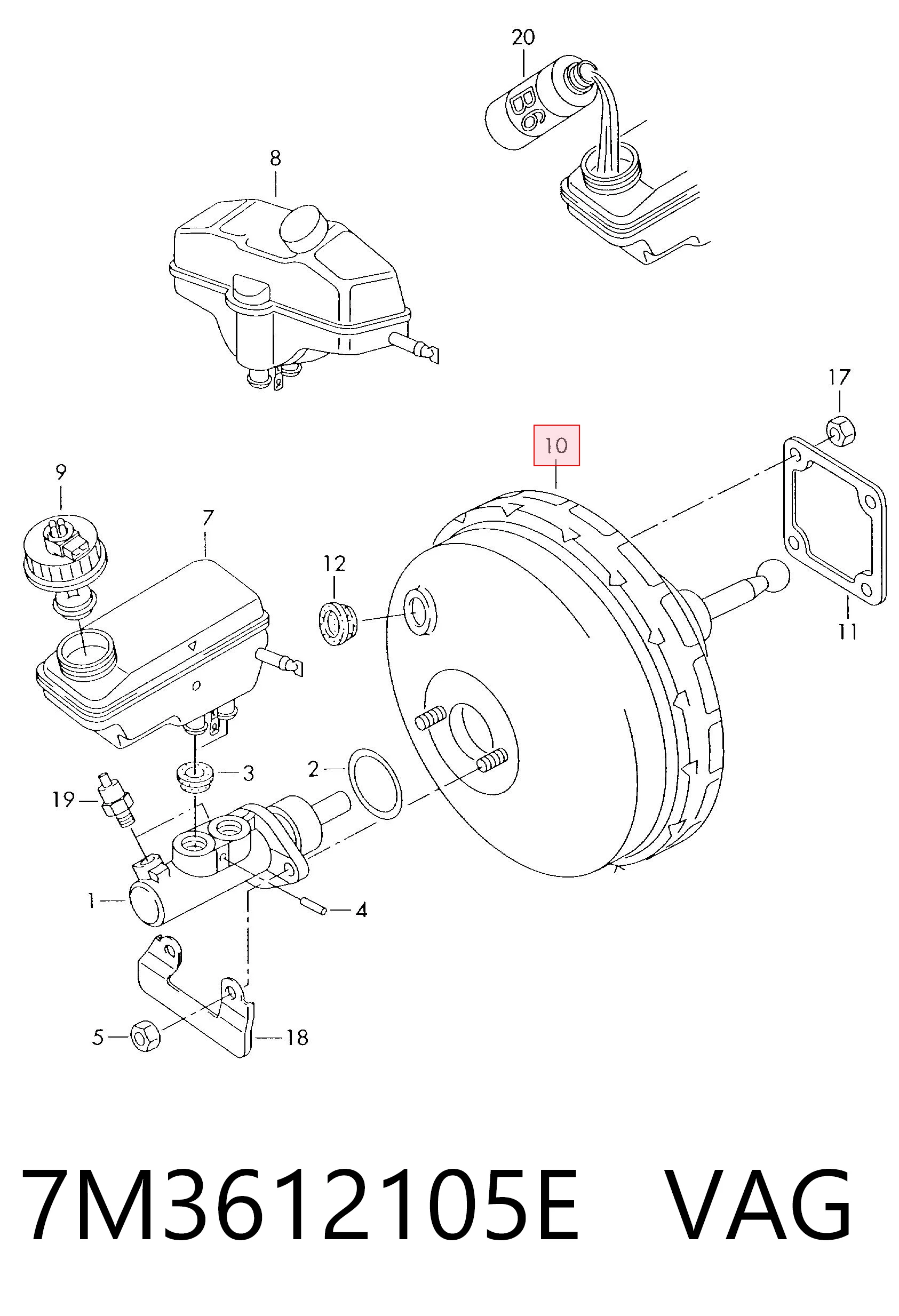 Вакуумника Seat Alhambra мінівен (7V8, 7V9) (1996 - 2010) ціна, від 370.56 USD