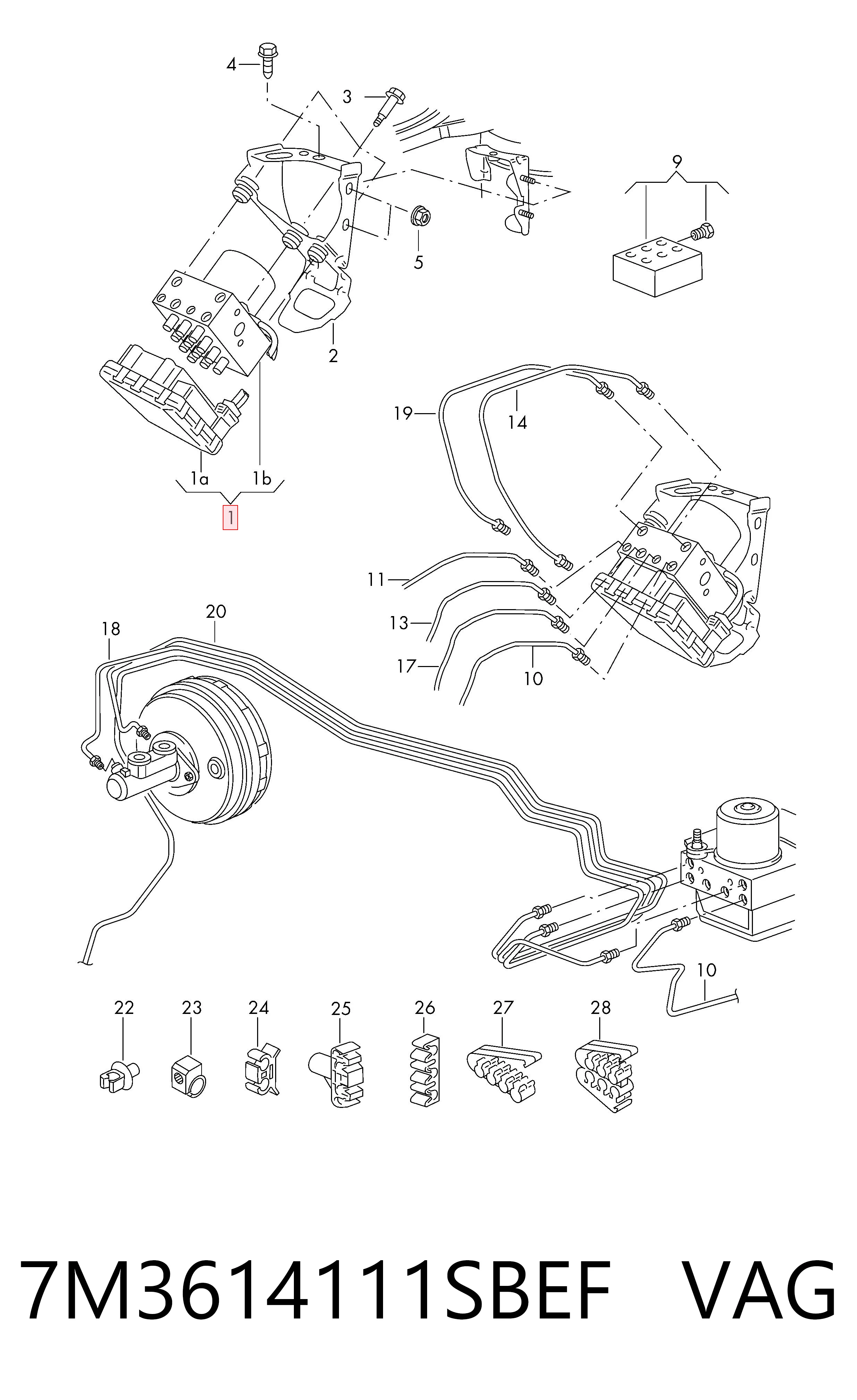 7M3614111SBEF VAG 