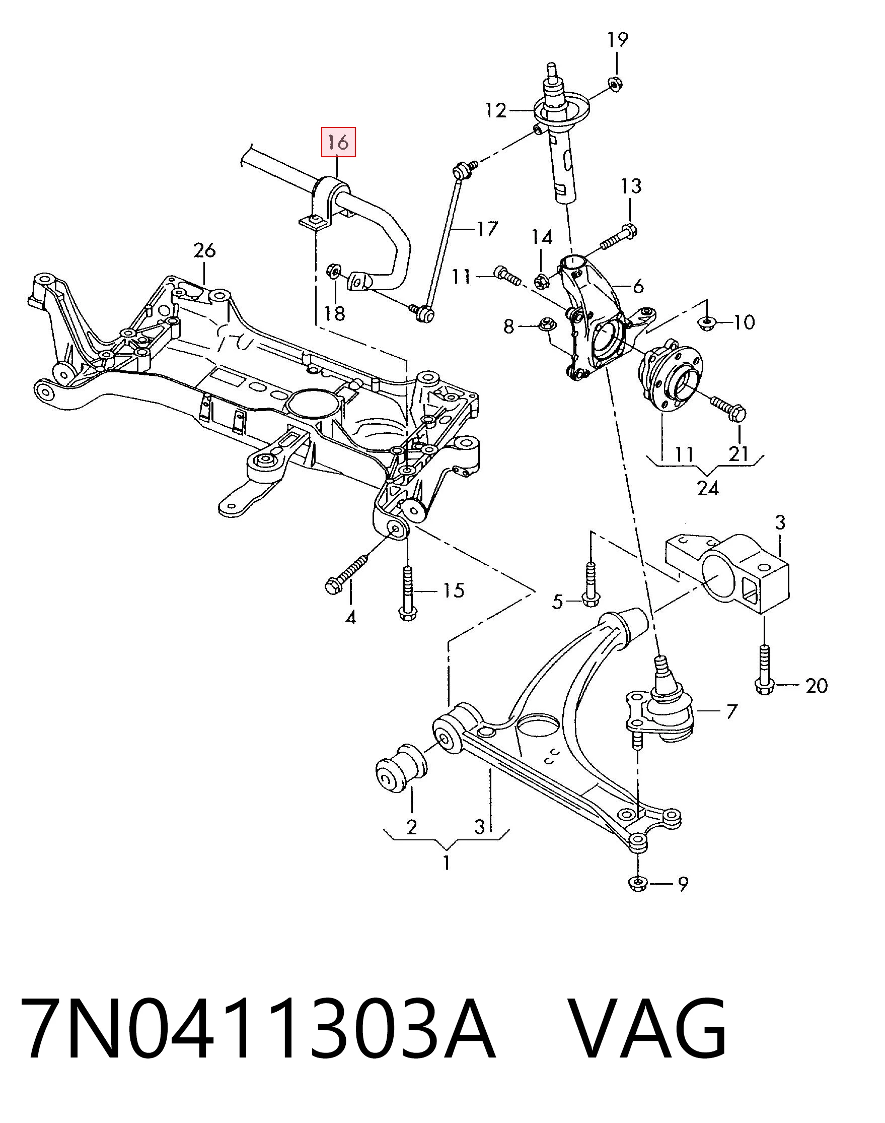 7N0411303A VAG