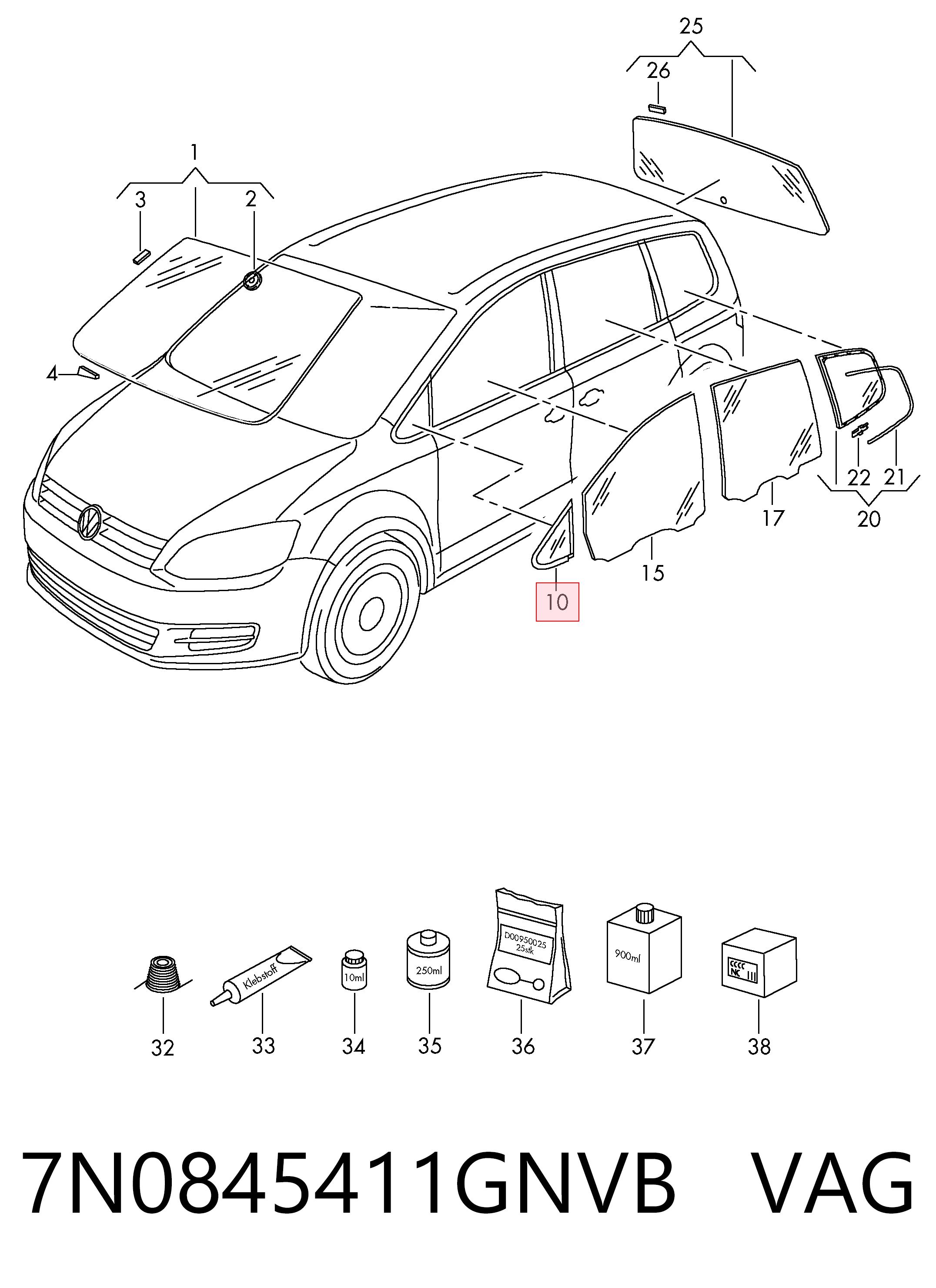 7N0845411GNVB VAG