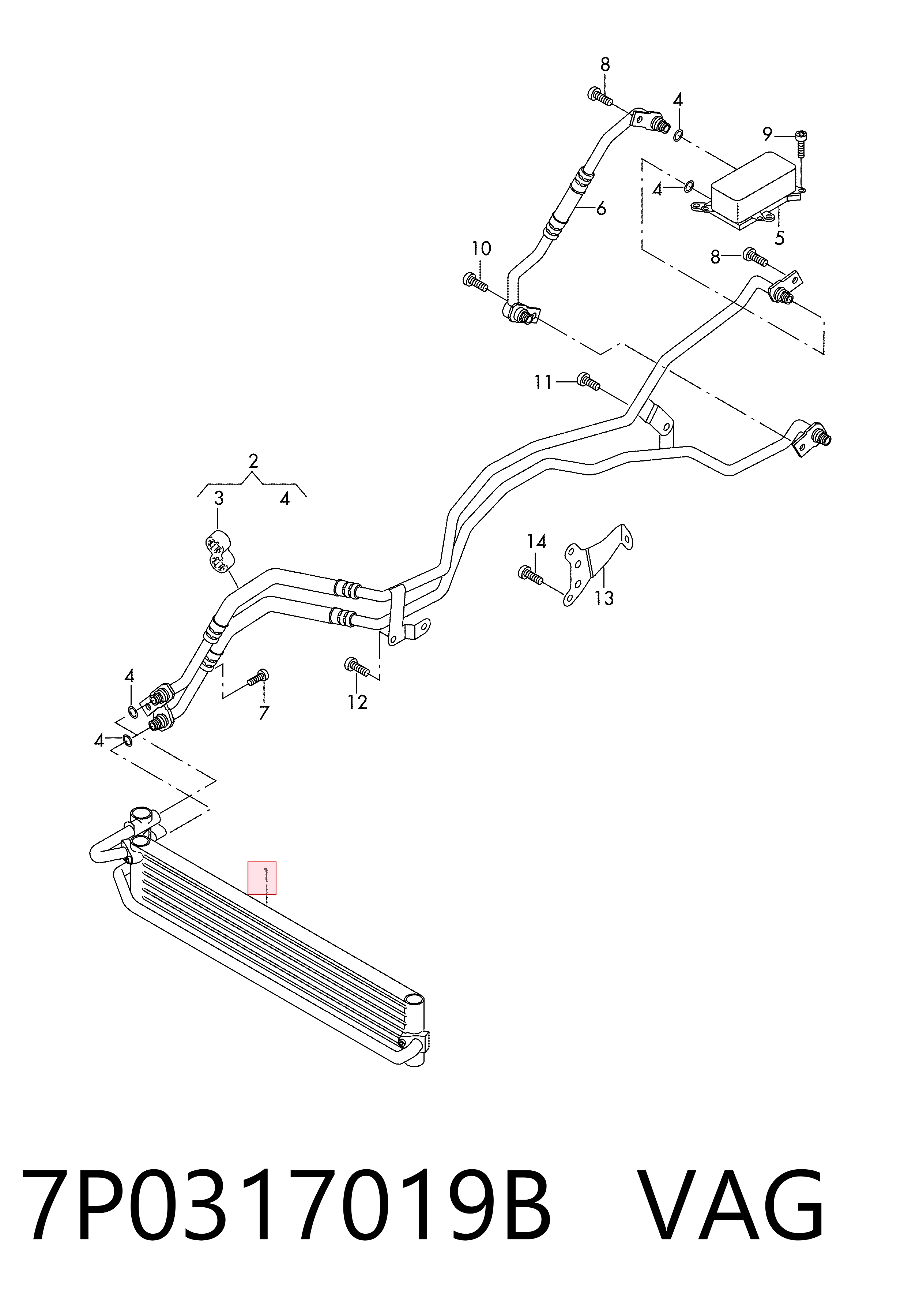 Радіатор охолодження, АКПП Polcar 9582L81X ціна, від 132.17 USD